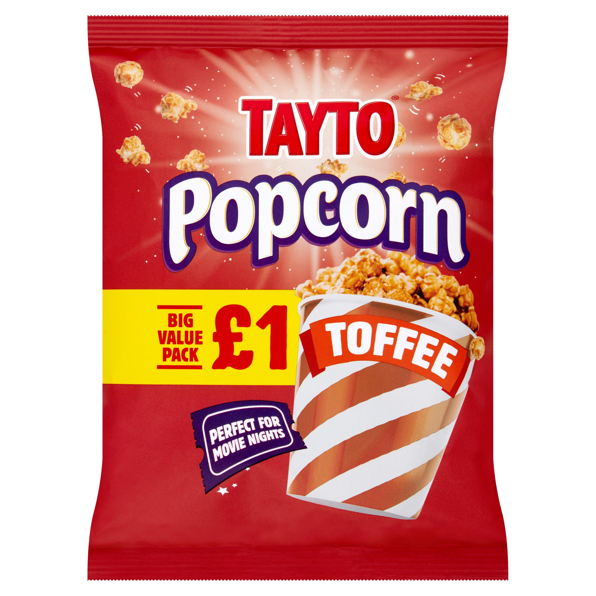 TAYTO Popcorn Toffee 88g