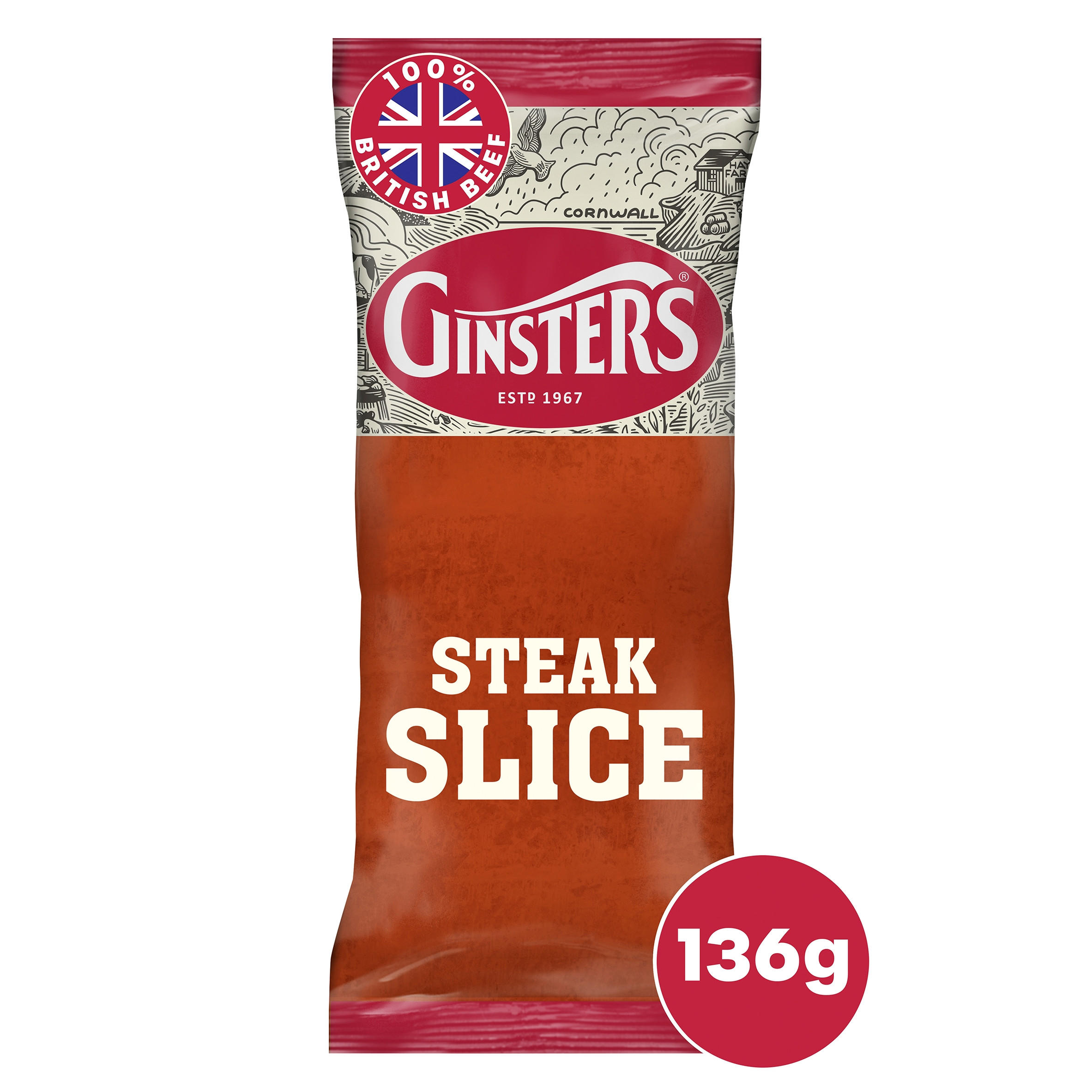 Ginsters Steak Slice 136g