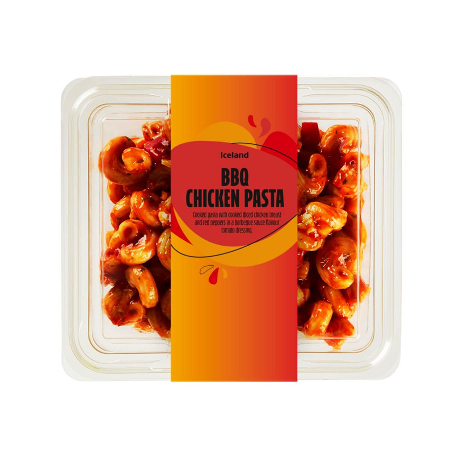 Iceland BBQ Chicken Pasta 250g