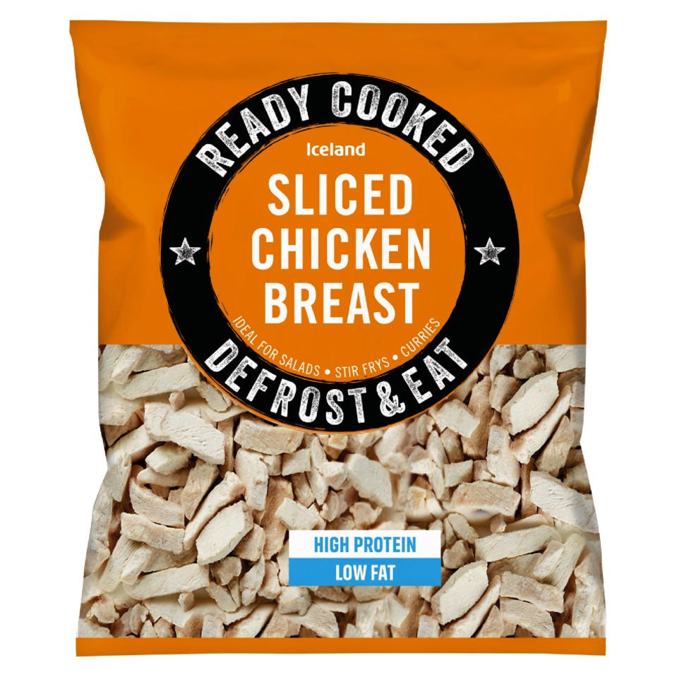 Iceland Sliced Chicken Breast 400g