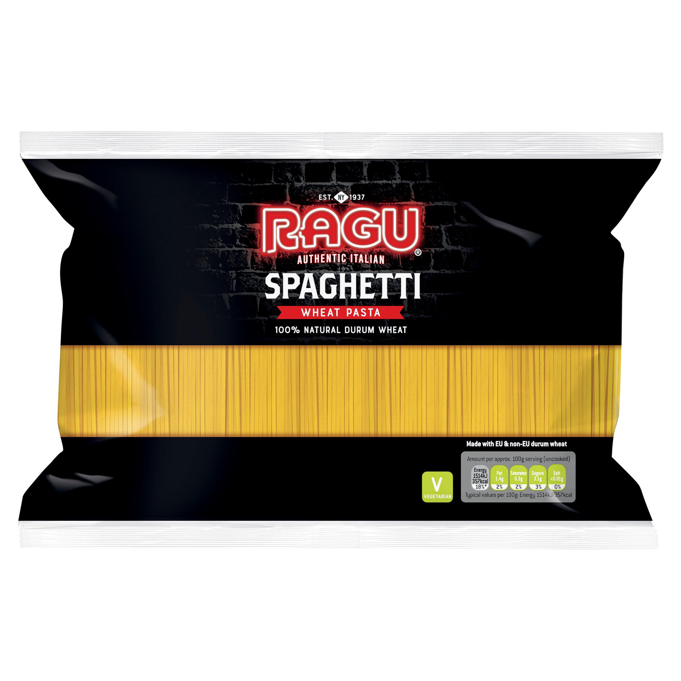 Ragu Authentic Italian Spaghetti Wheat Pasta 3kg