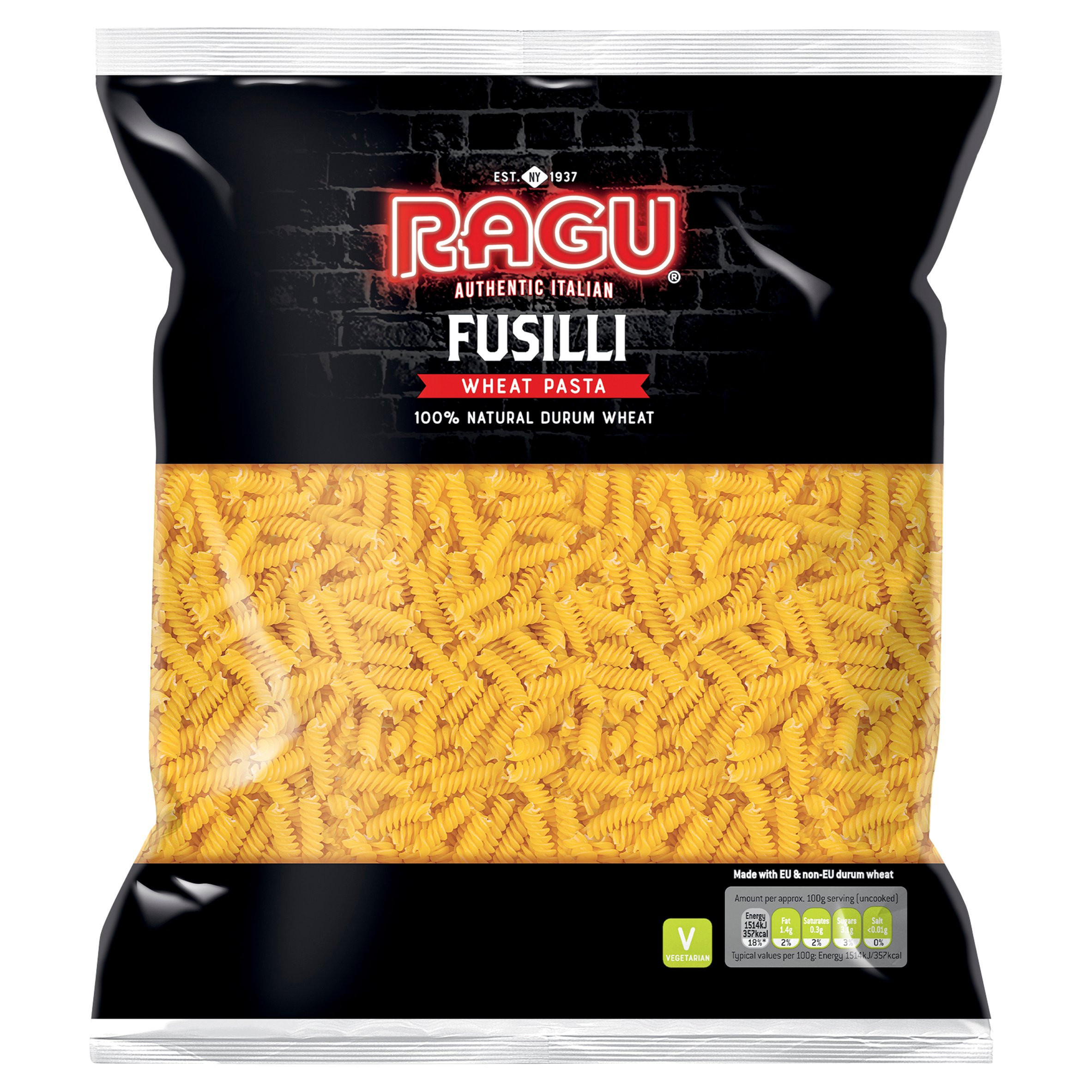 Ragu Fusilli Wheat Pasta 3kg