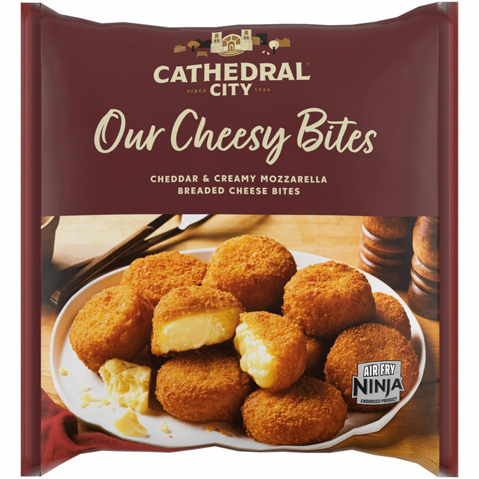 Cathedral City Mature Cheddar & Mozzarella Breaded Bites 300g
