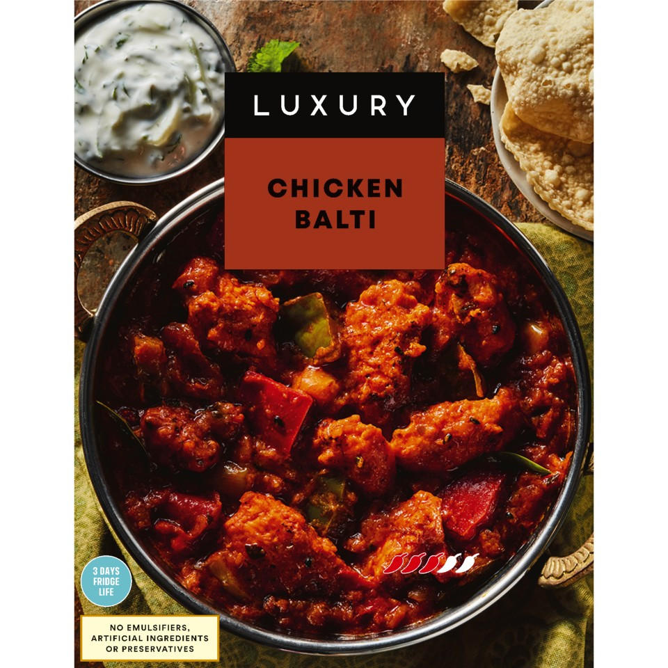 Iceland Luxury Chicken Balti 400g