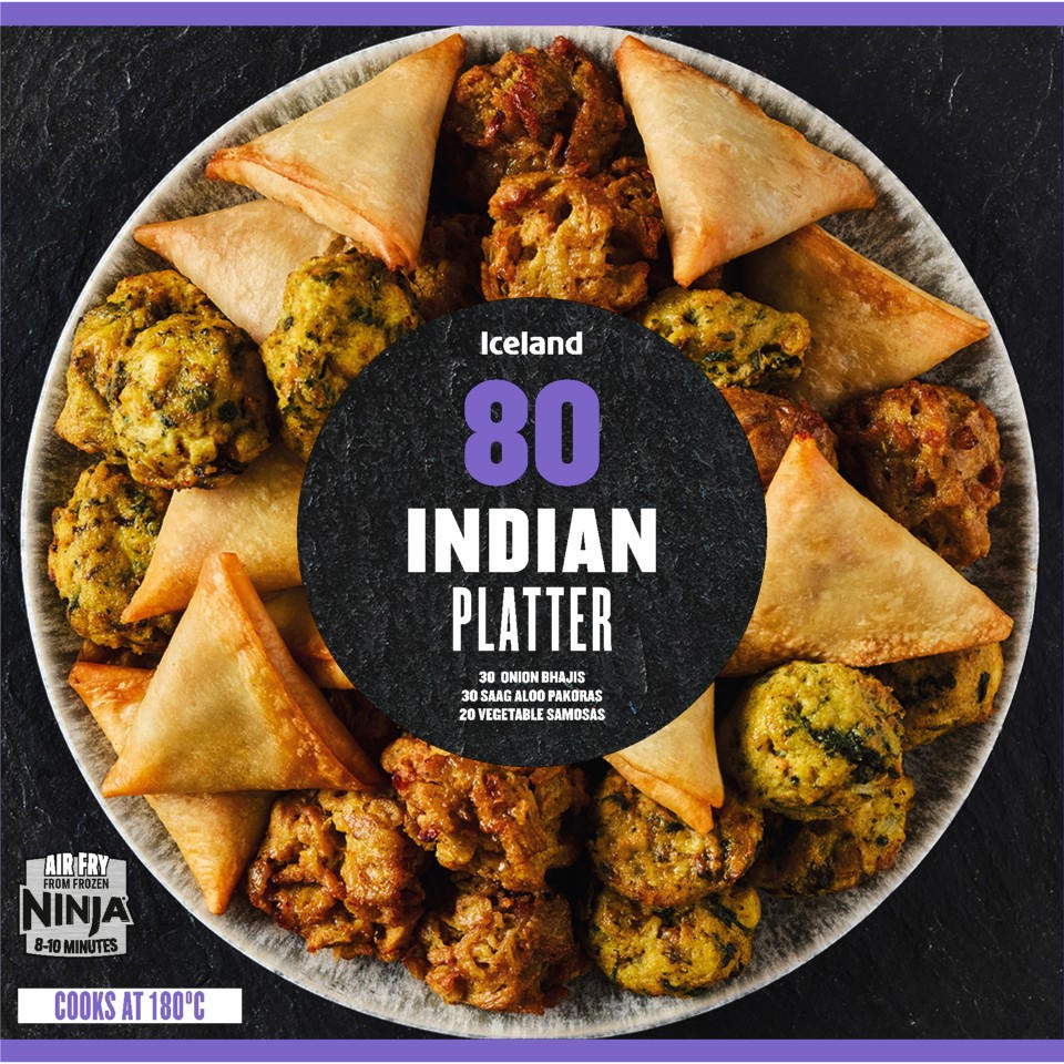 Iceland 80 (Approx.) Indian Platter 1.2kg