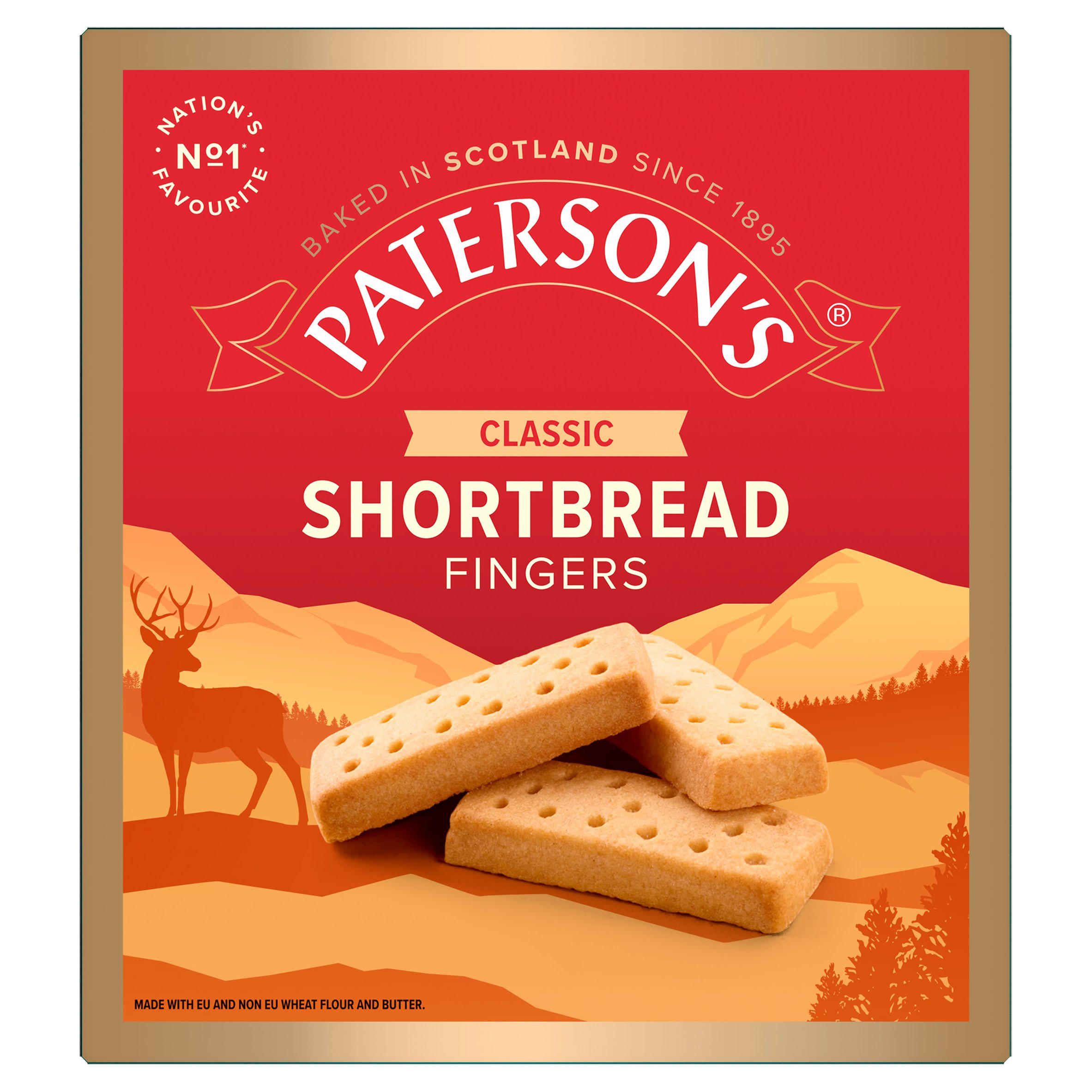 Paterson's Classic Shortbread Fingers 300g
