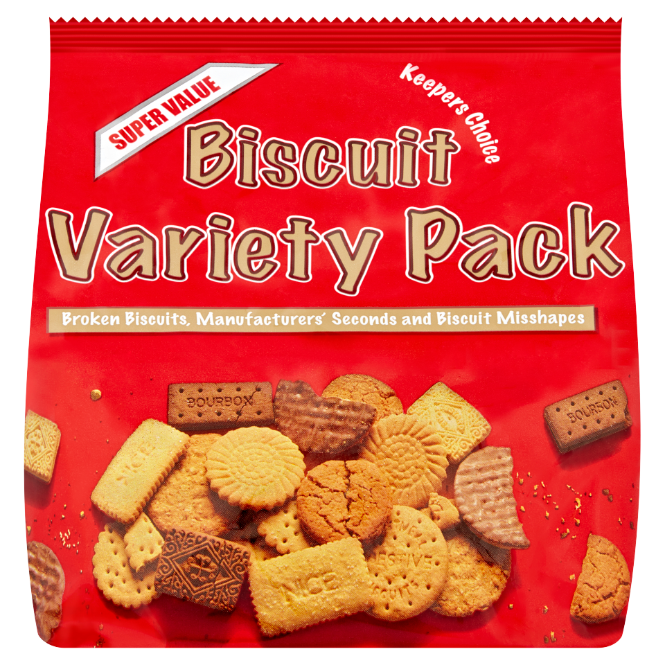 Keepers Choice Biscuit Variety Pack 500g