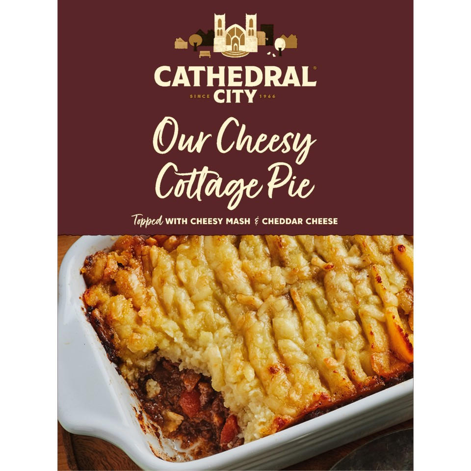 Cathedral City Our Cheesy Cottage Pie 400g