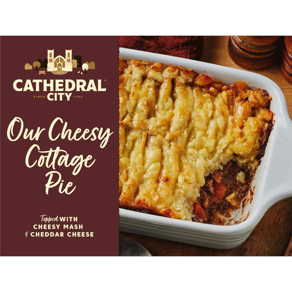Cathedral City Our Cheesy Cottage Pie 400g