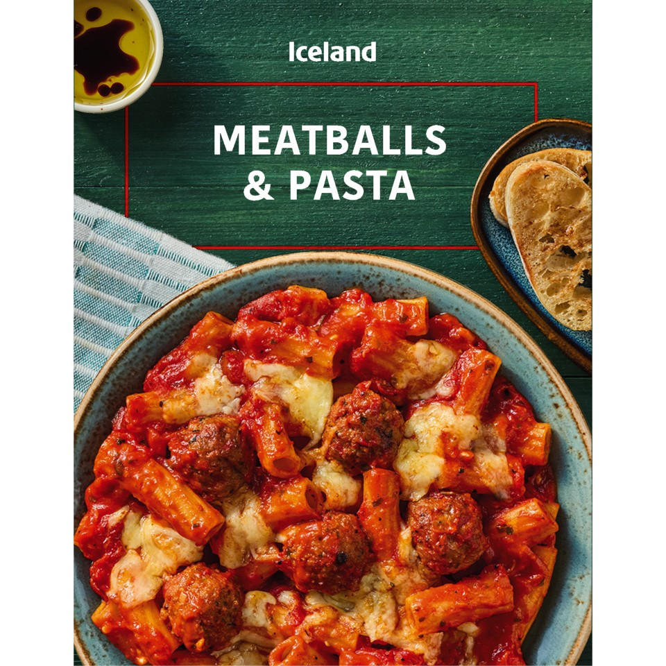 Iceland Meatballs & Pasta 400g