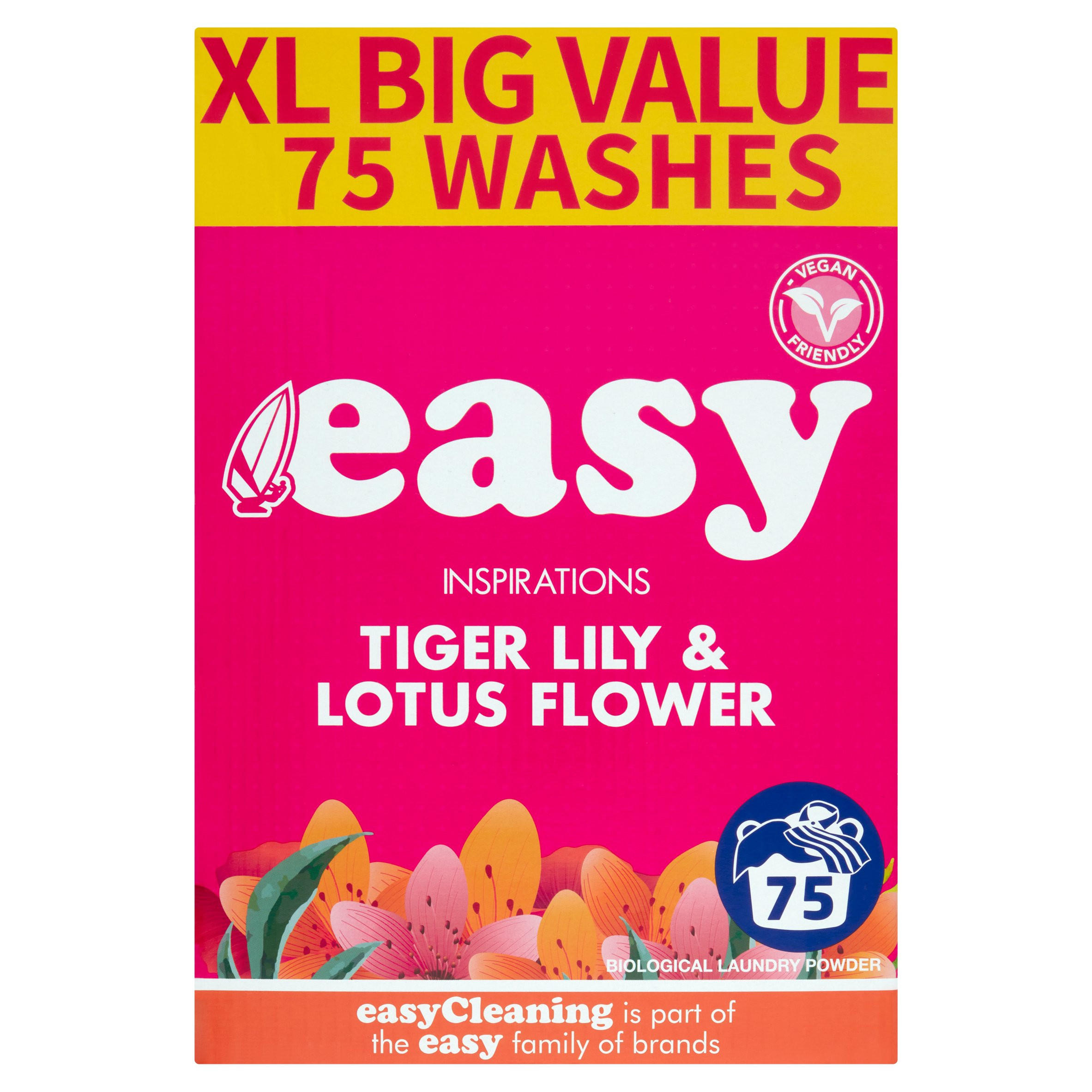 Easy Inspirations Tiger Lily & Lotus Flower 75 Washes 5.1kg