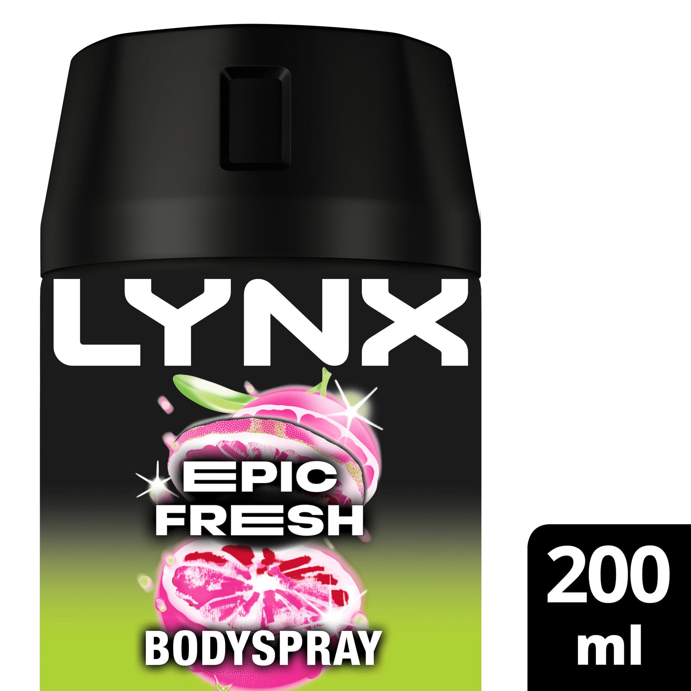 Lynx Epic Fresh Aerosol Body Spray 200 ml