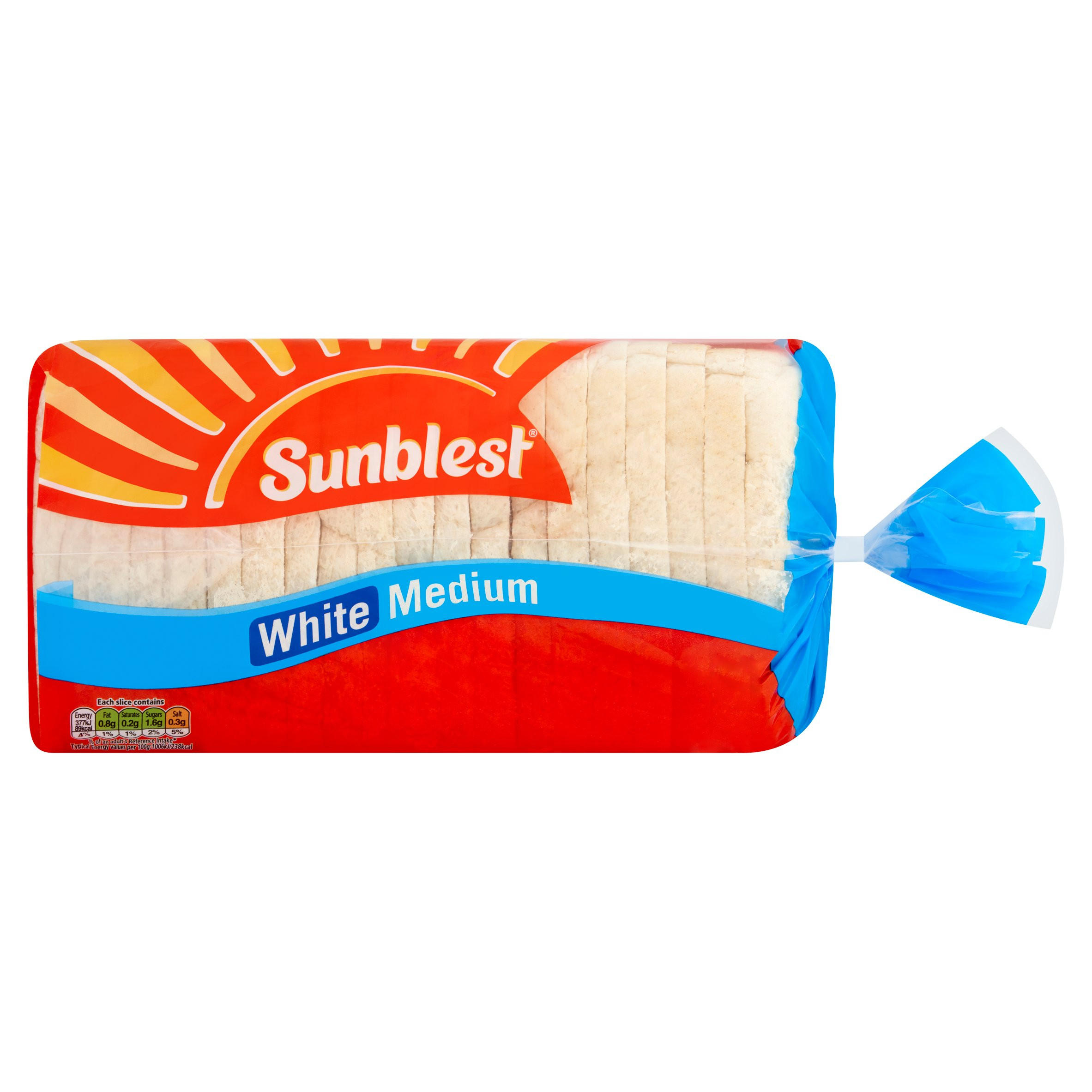 Sunblest White Medium 750g
