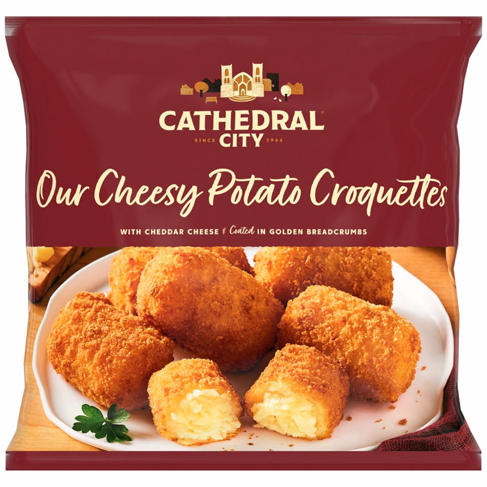 Cathedral City Our Cheesy Potato Croquettes 500g