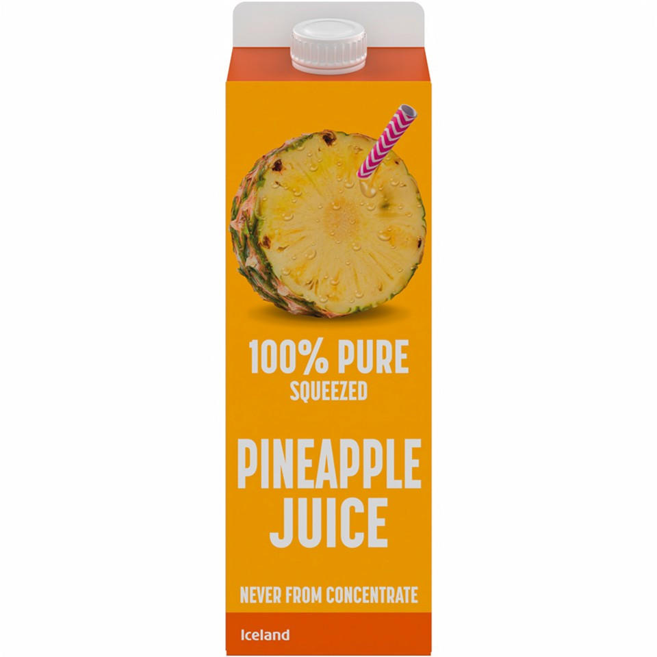 Iceland Pineapple Juice 1 litre