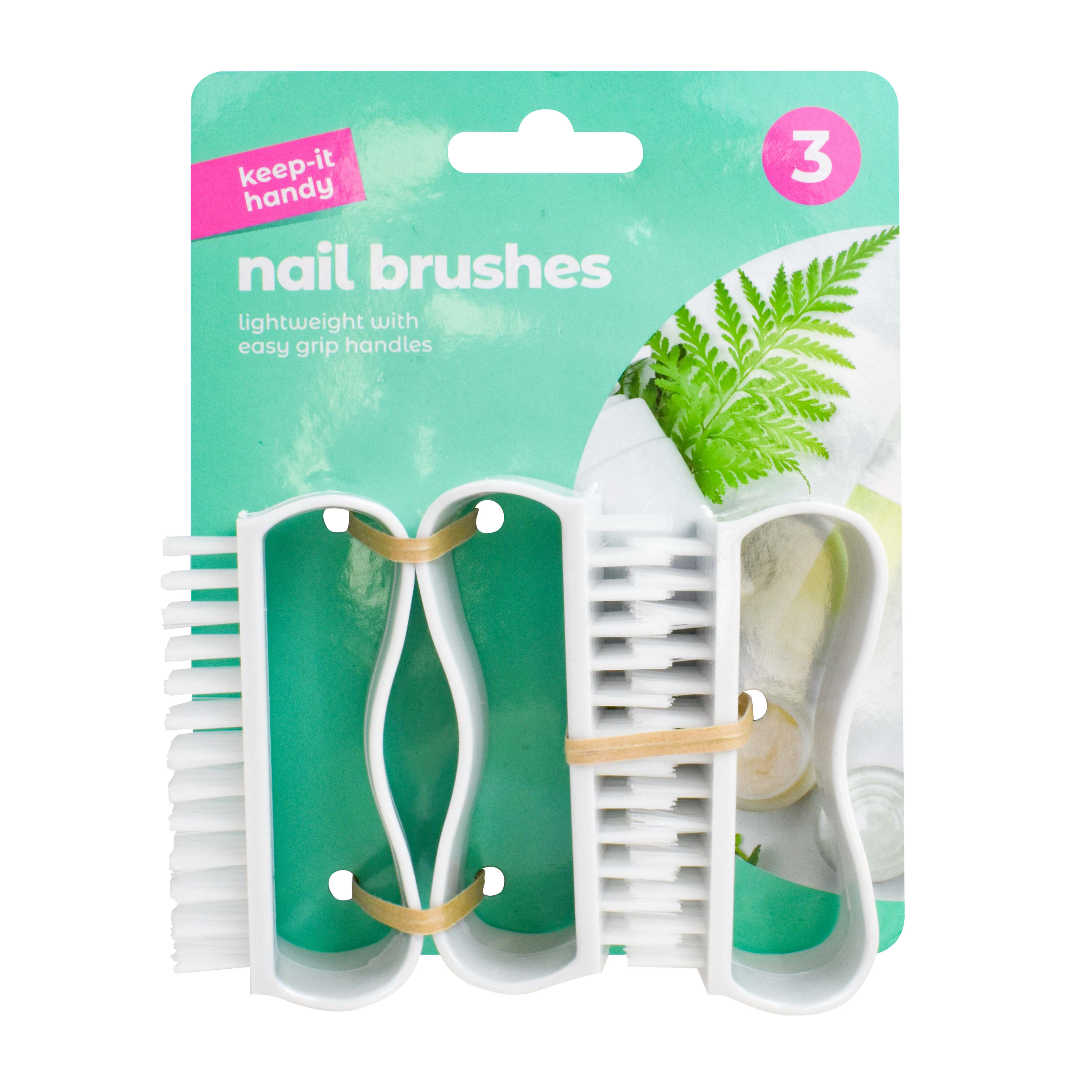 Keep It Handy Nail Brushes 3 Pack