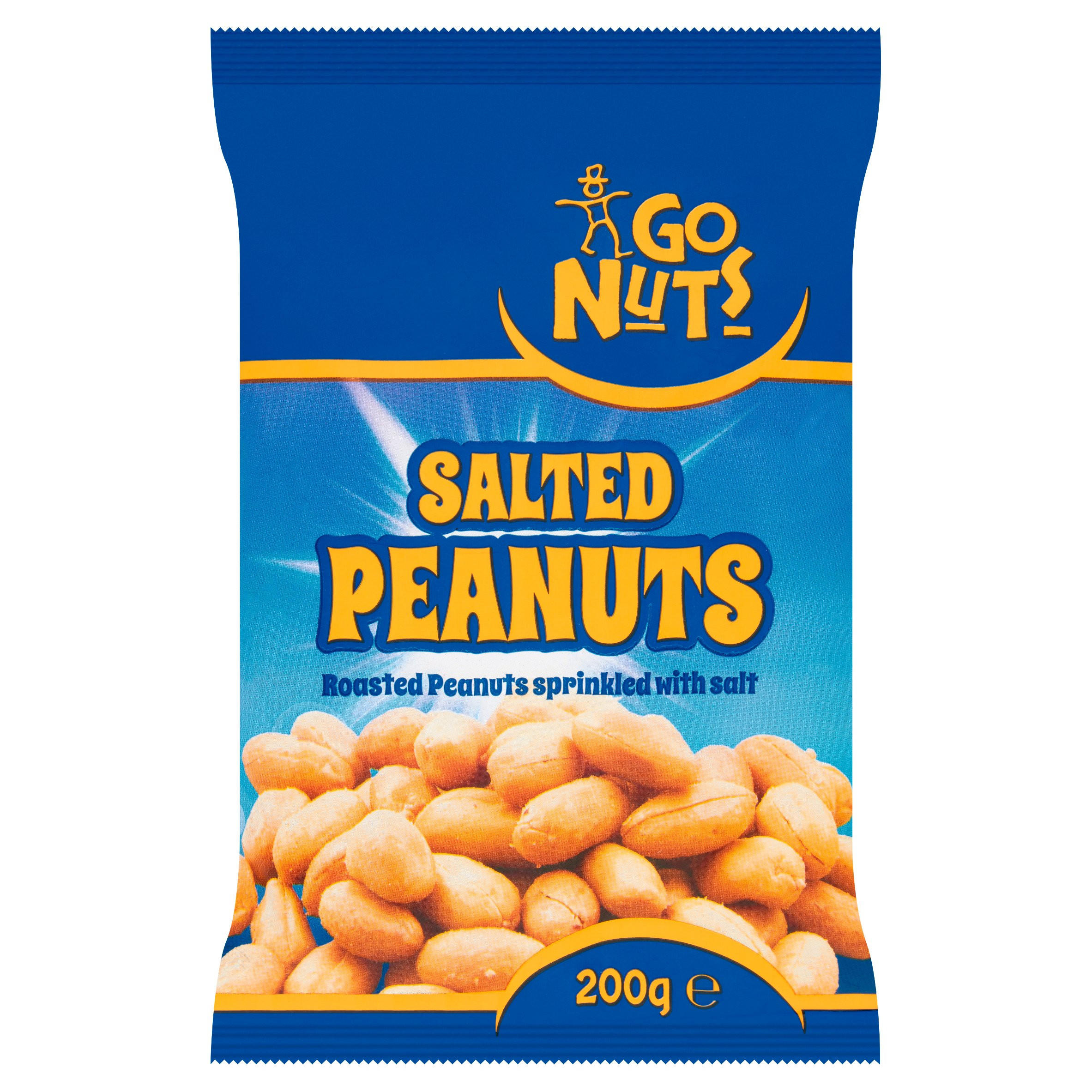 Go Nuts Salted Peanuts 160g