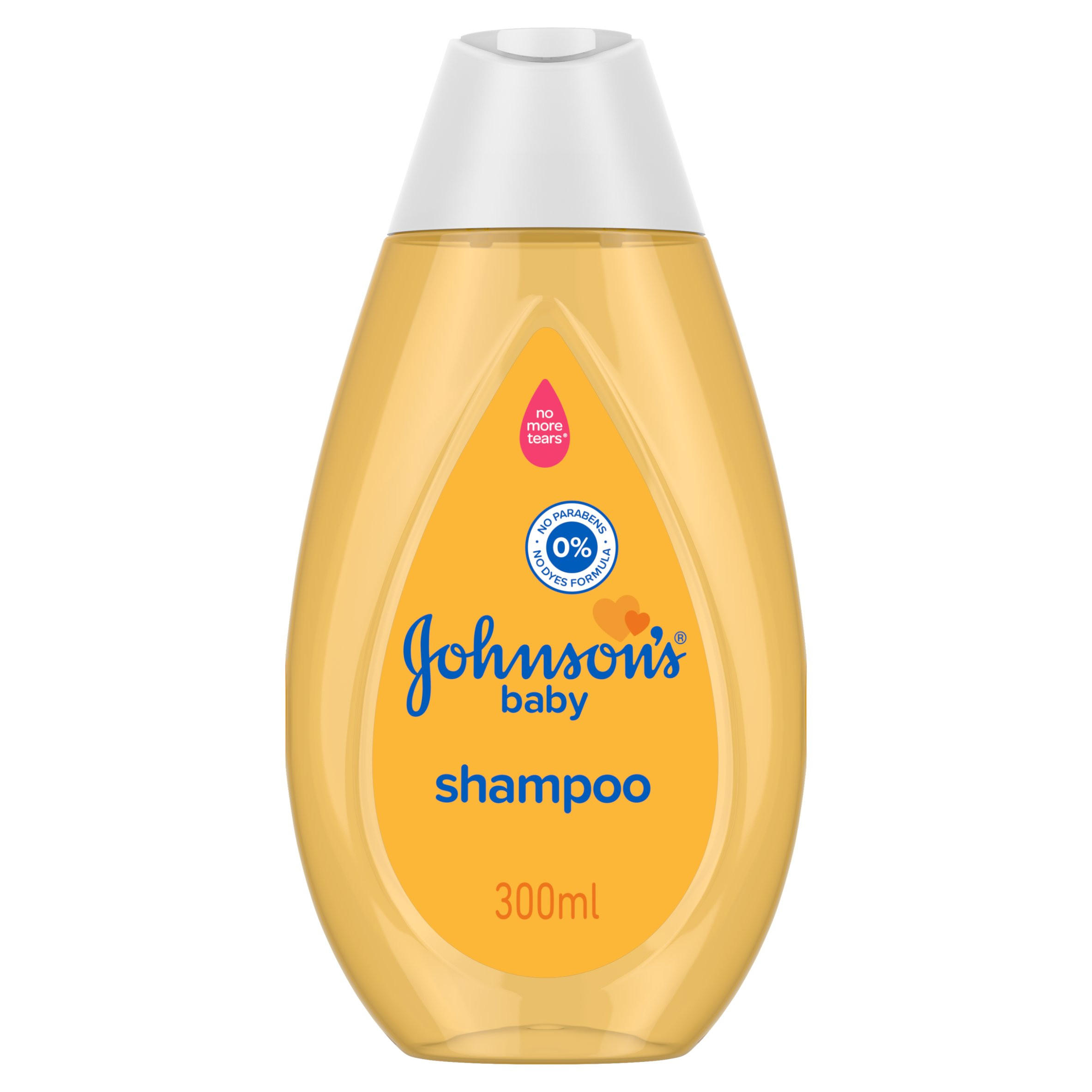 Johnson's Baby Shampoo Without Dyes Sulphates & Soap 300 ml