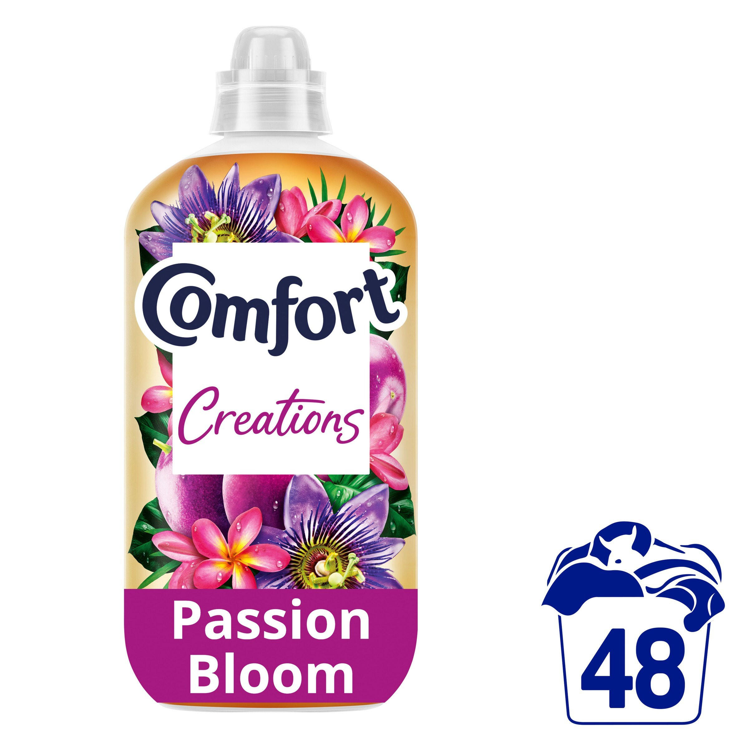 Comfort Perfume Creations Passion Bloom Fabric Conditioner 48 washes (1.44 L)