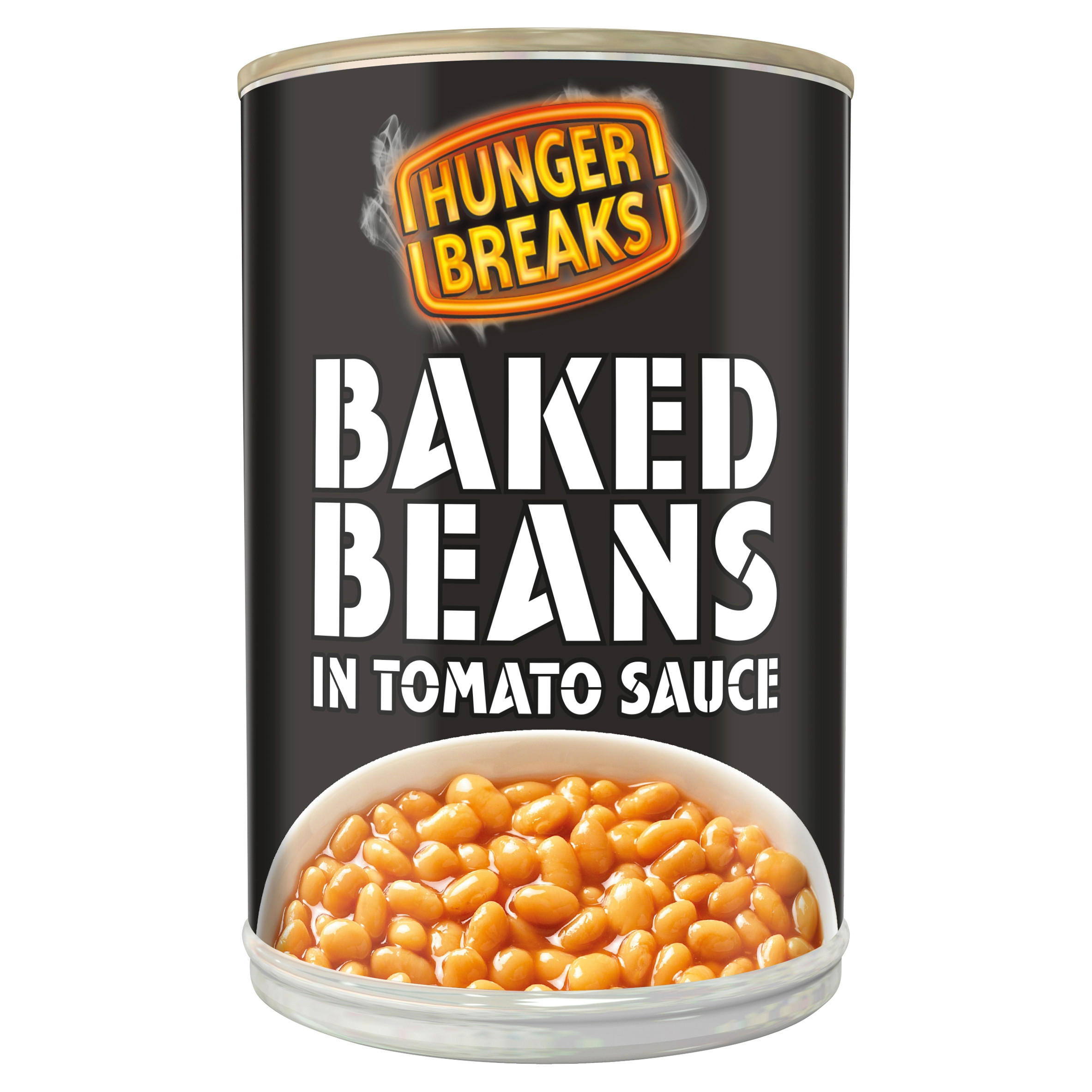 Hunger Breaks Baked Beans in Tomato Sauce 410g