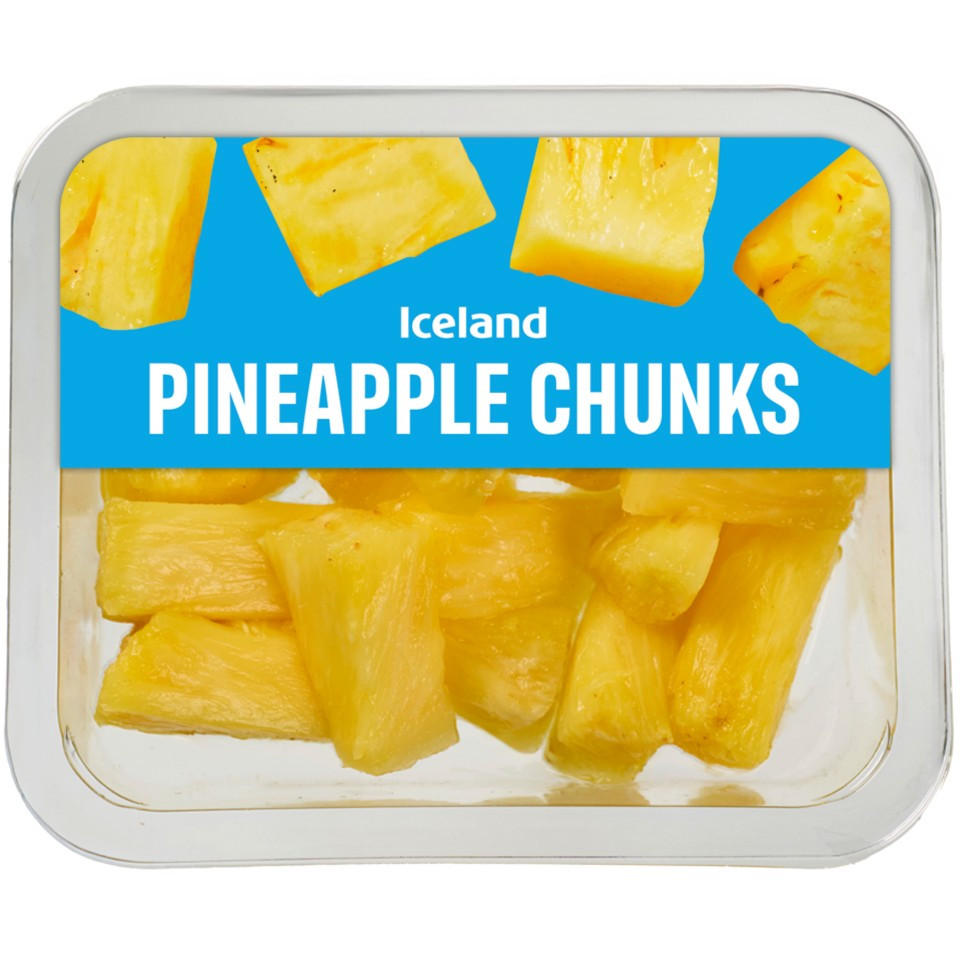 Iceland 200g Pineapple Chunks