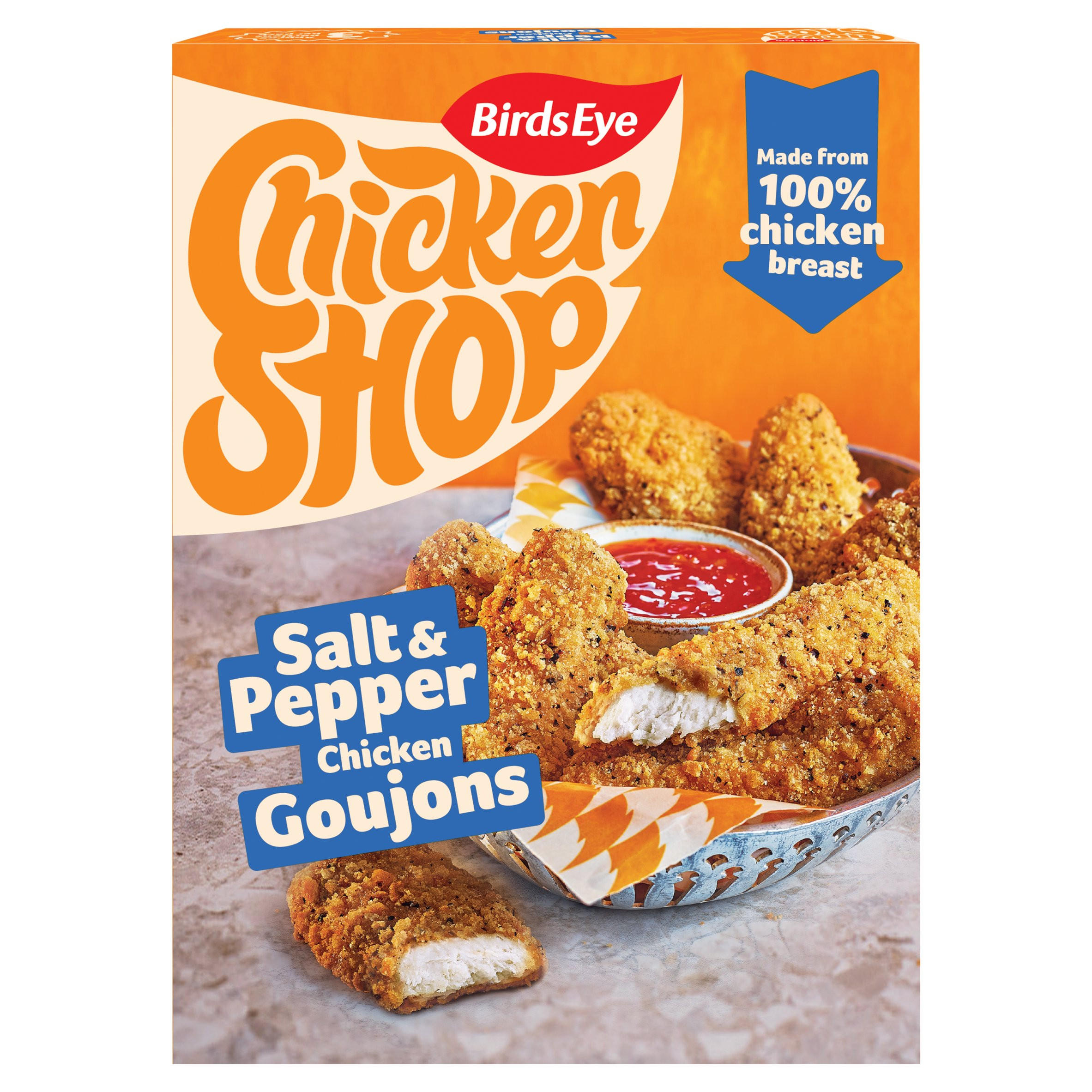 Birds Eye Chicken Shop Salt & Pepper Breaded Chicken Goujons 325g