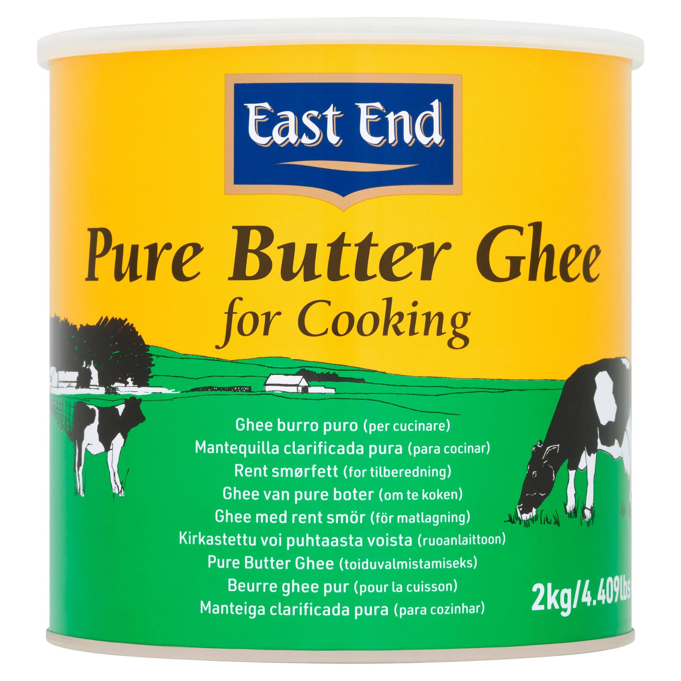East End Pure Butter Ghee for Cooking 2kg