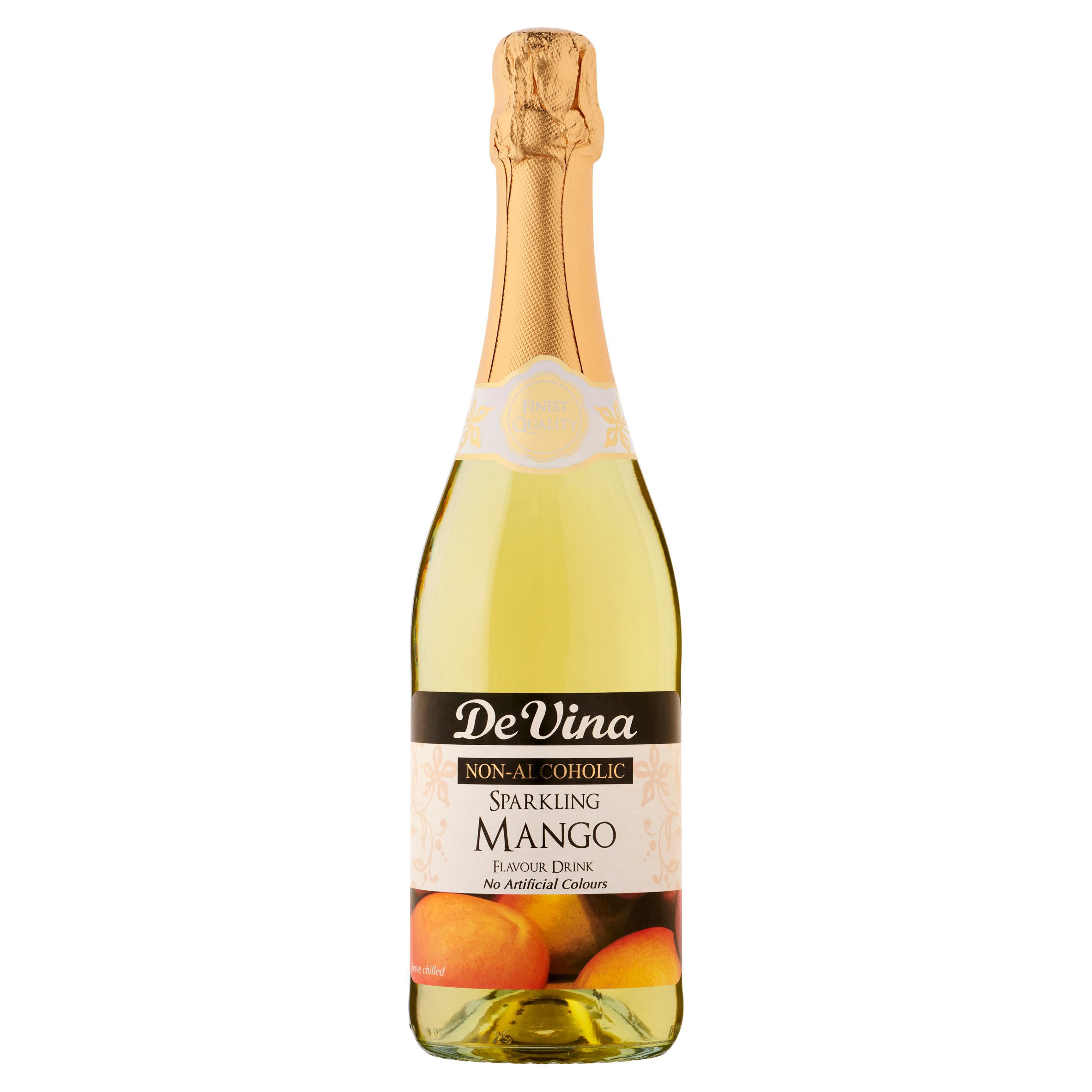 De Vina Sparkling Mango Flavour Drink 75cl