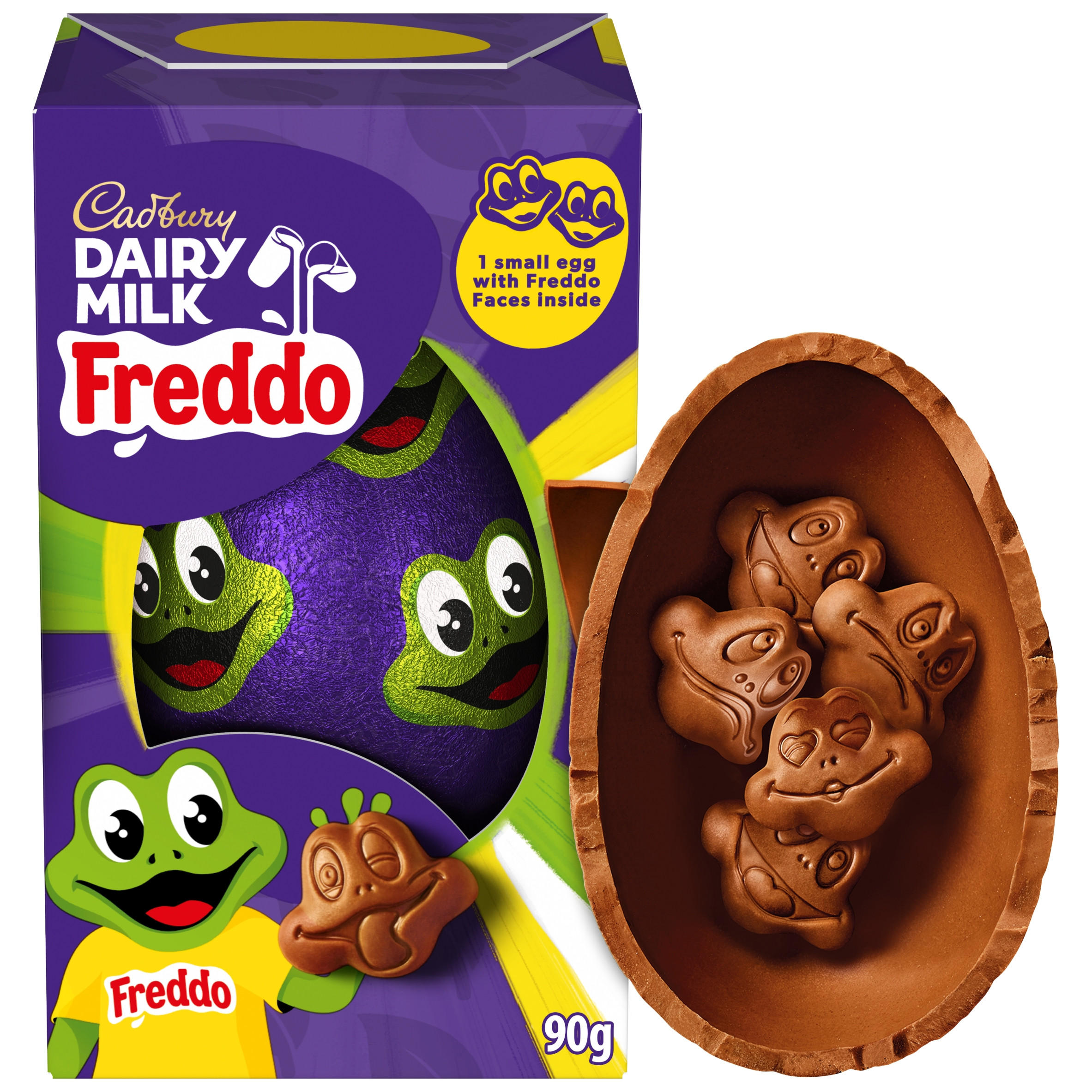 Cadbury Dairy Milk Freddo Faces Chocolate Easter Egg 90 g