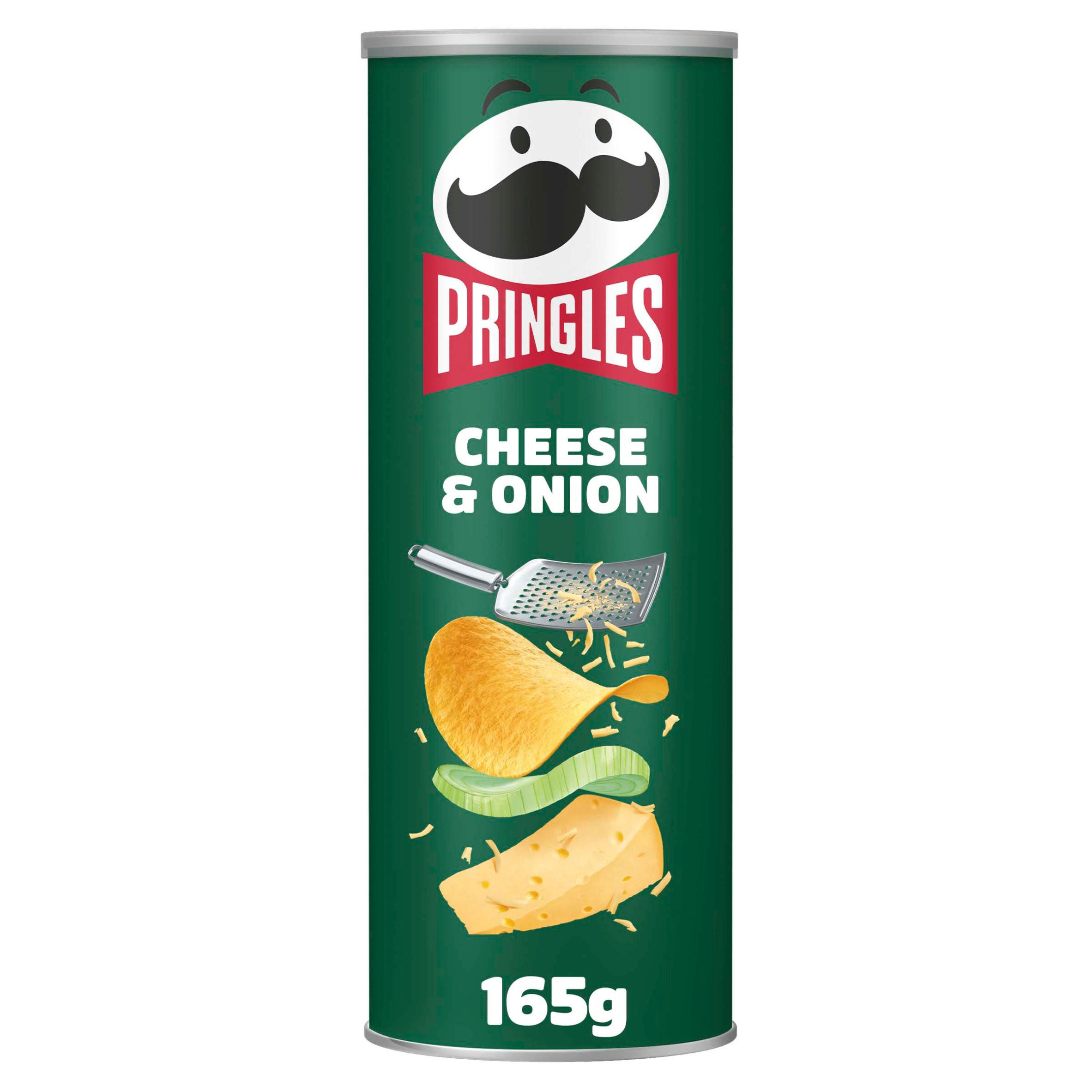 Pringles Cheese & Onion Sharing Crisps 165g