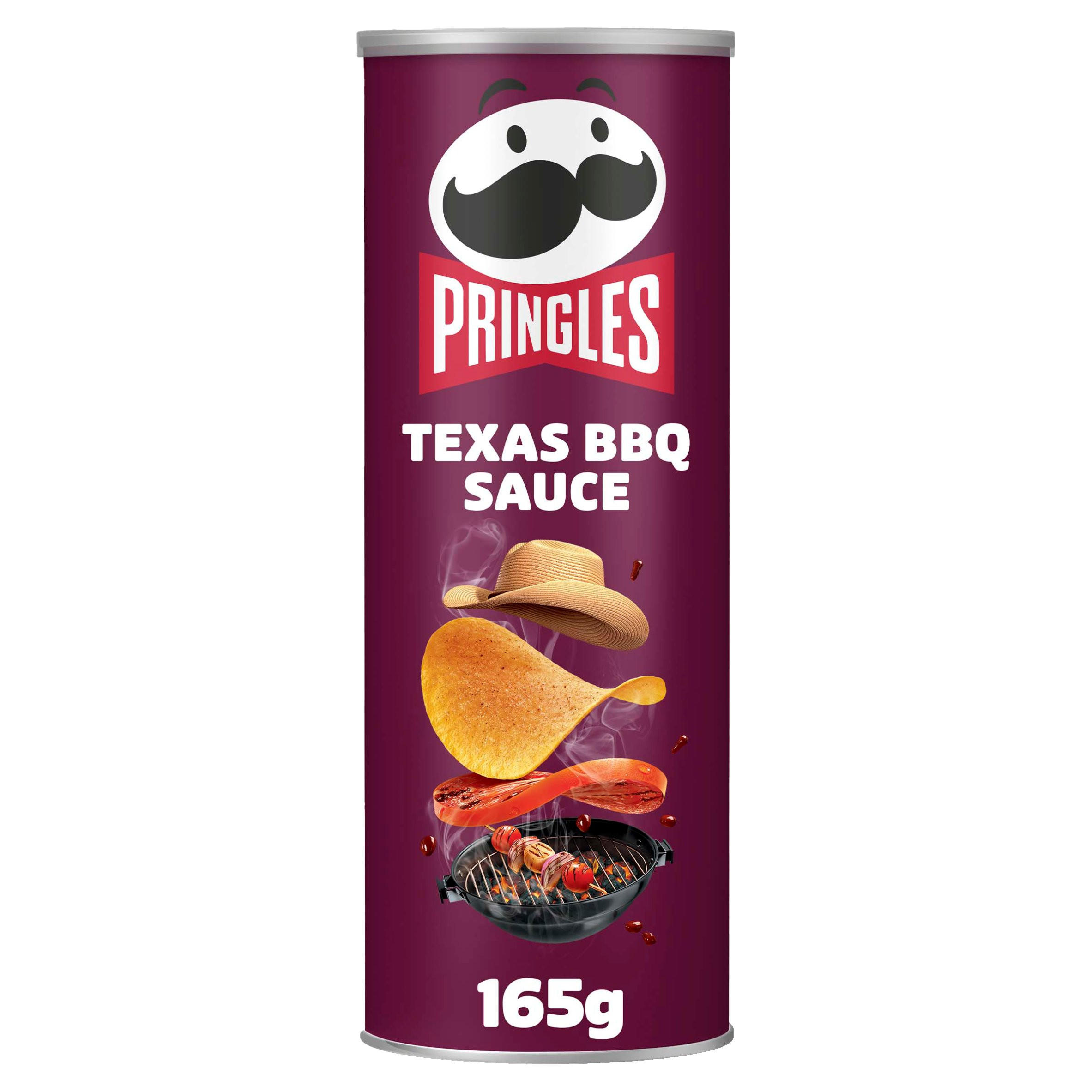 Pringles Texas BBQ Sauce Sharing Crisps 165g