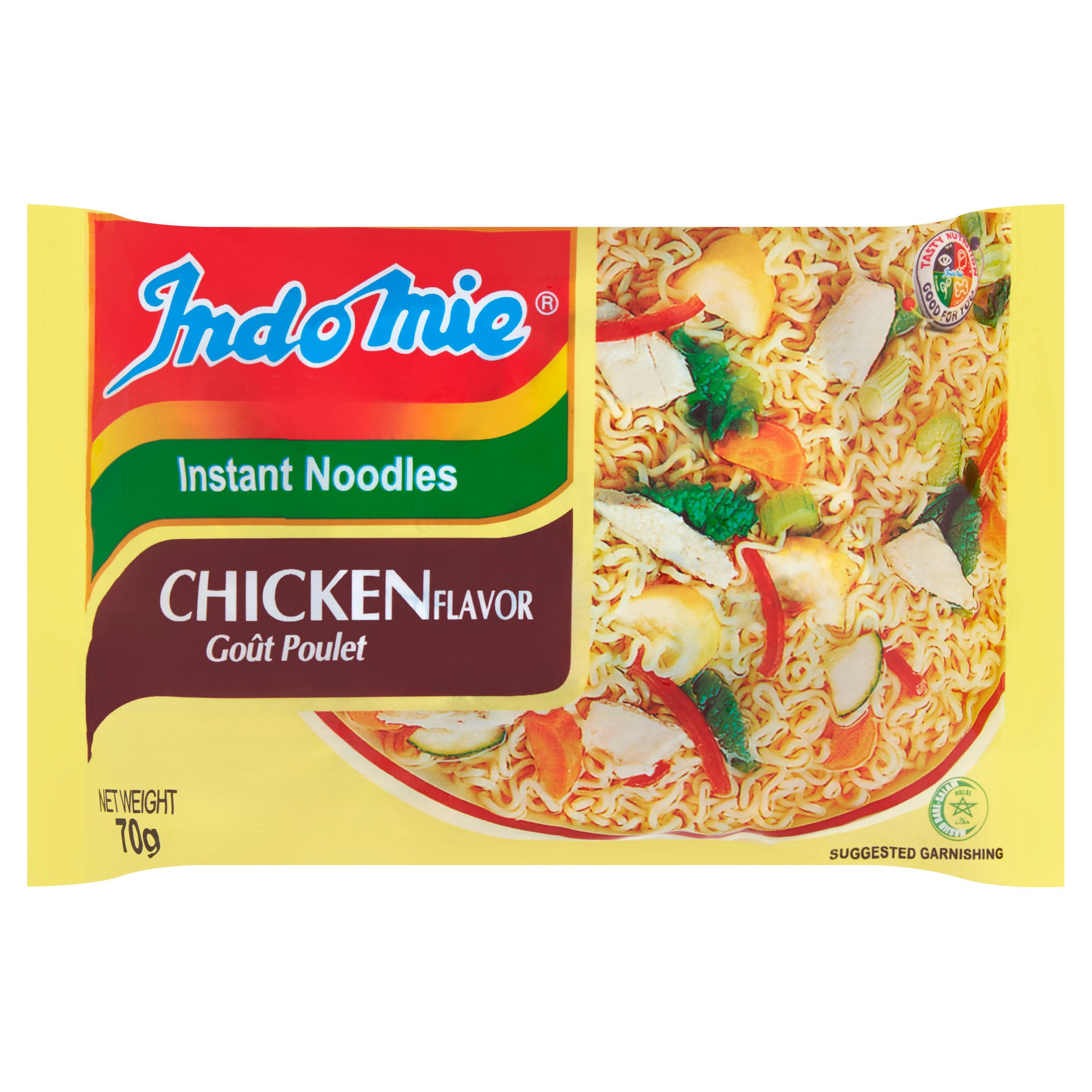 Indo Mie Instant Noodles Chicken Flavor 70g