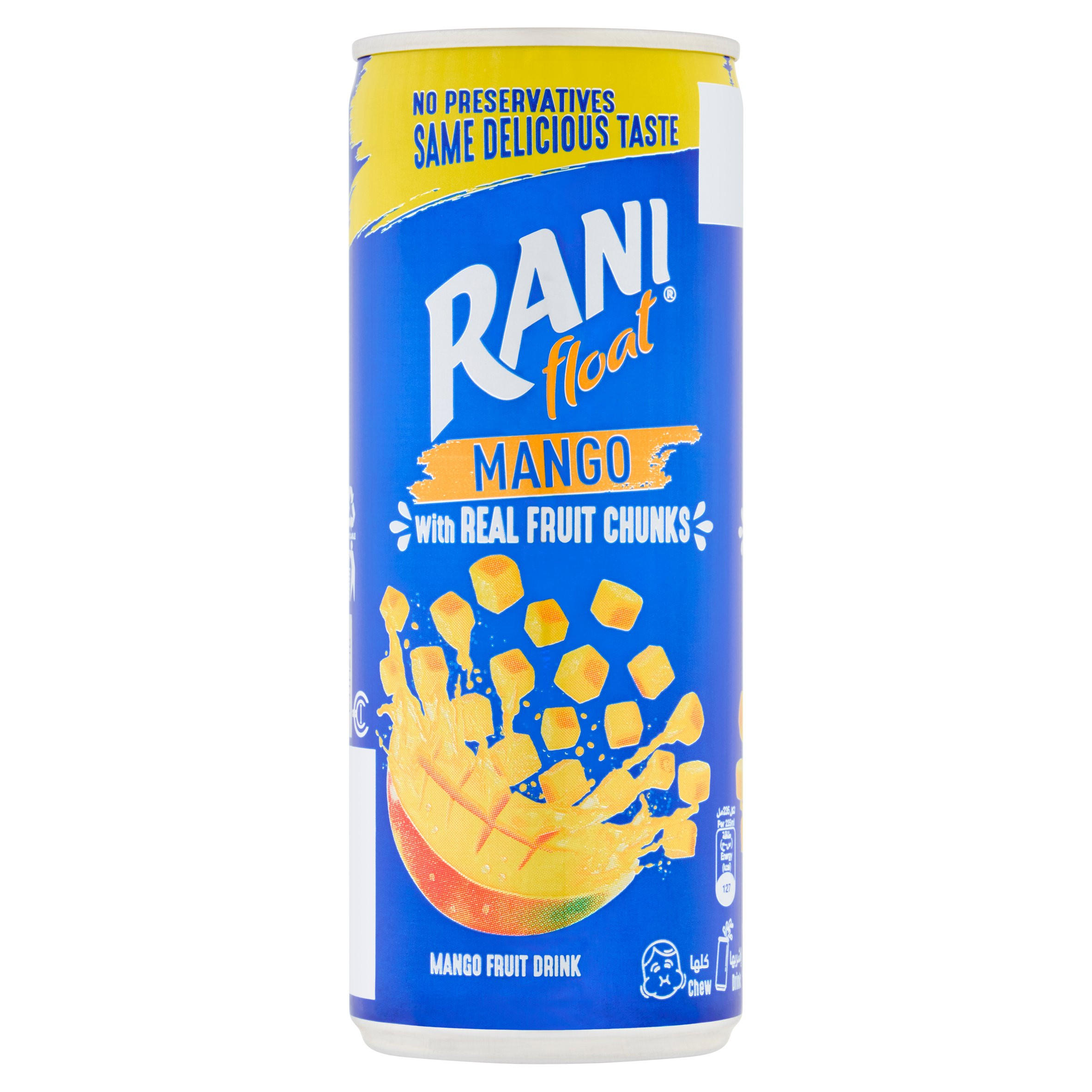 Rani Float with Real Fruit Chunks Mango Fruit Drink 235ml