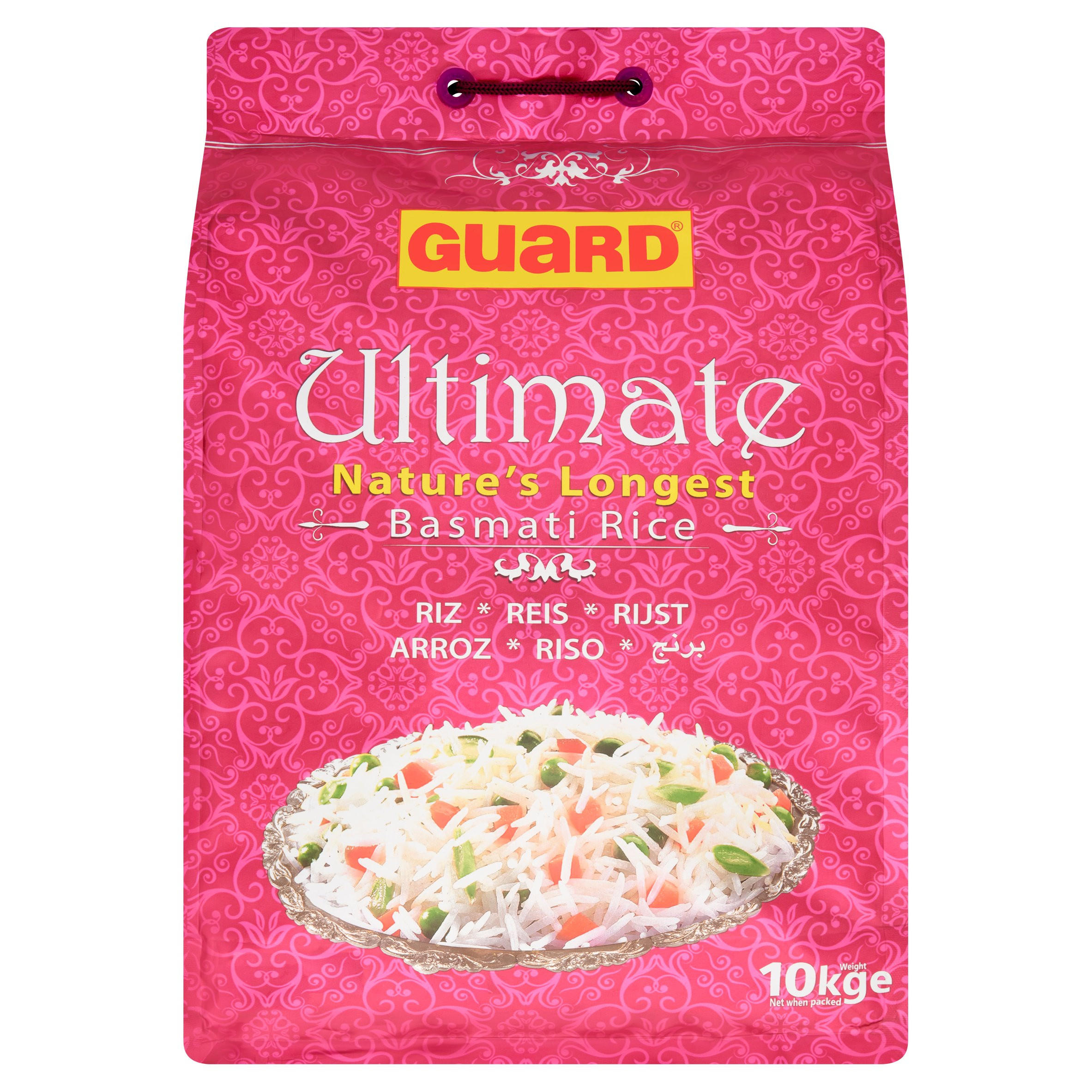 Guard Ultimate Nature's Longest Basmati Rice 10kg
