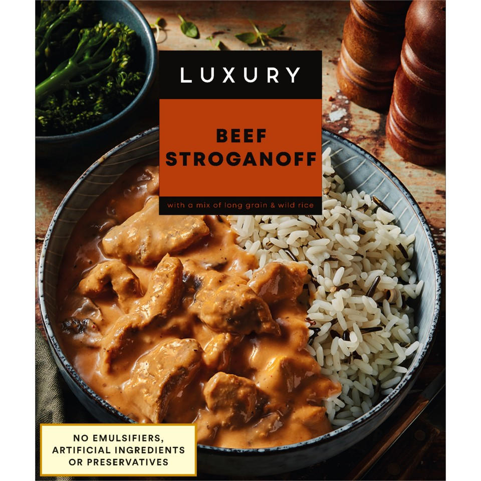 Iceland Luxury Beef Stroganoff 400g
