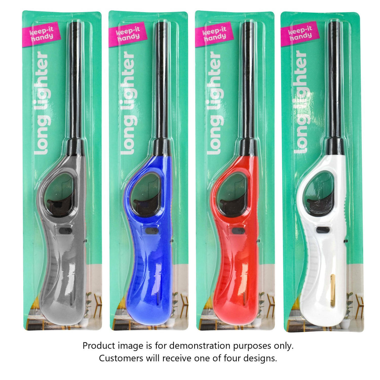 Keep It Handy Refillable Electric Long Lighter