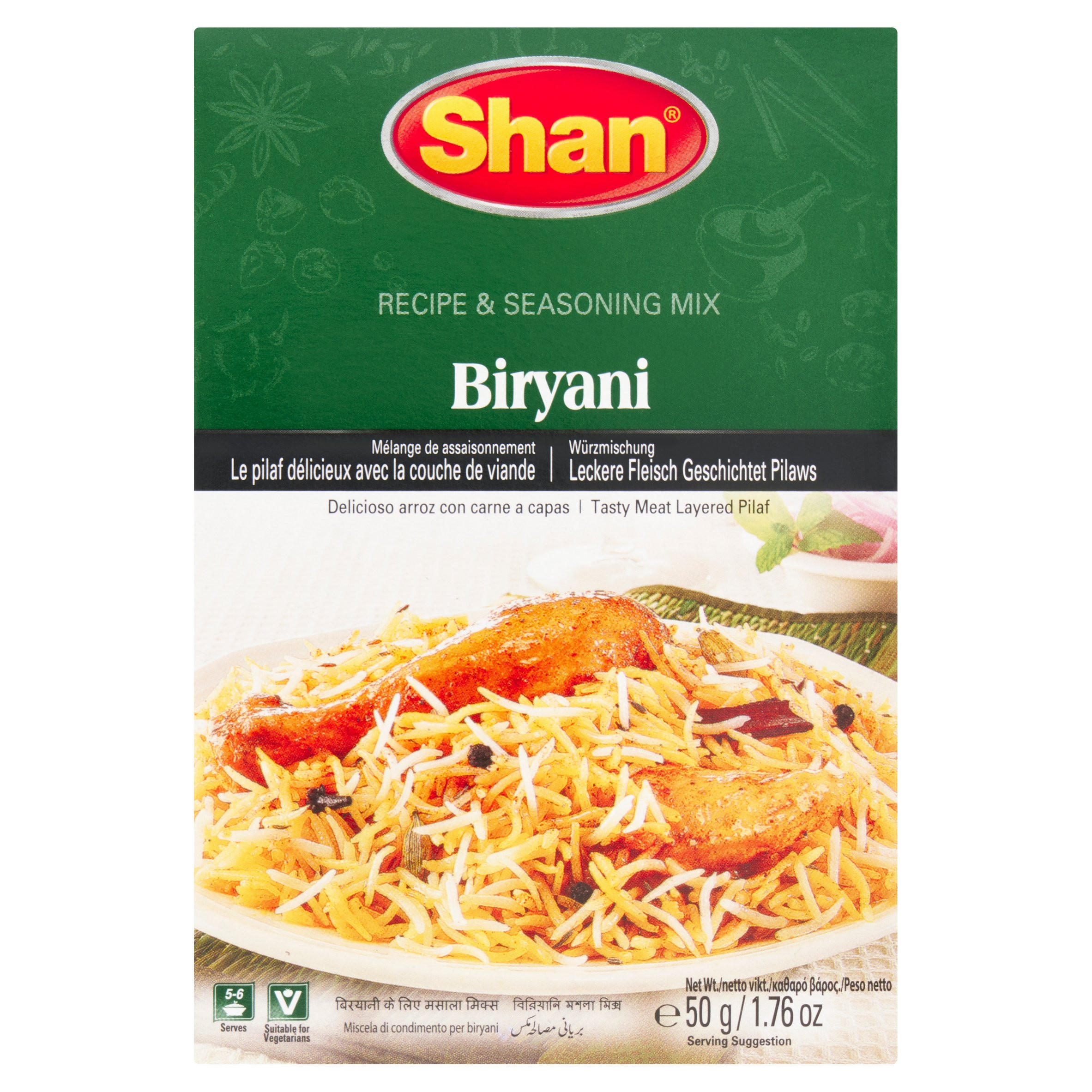 Shan Biryani Recipe & Seasoning Mix 50g