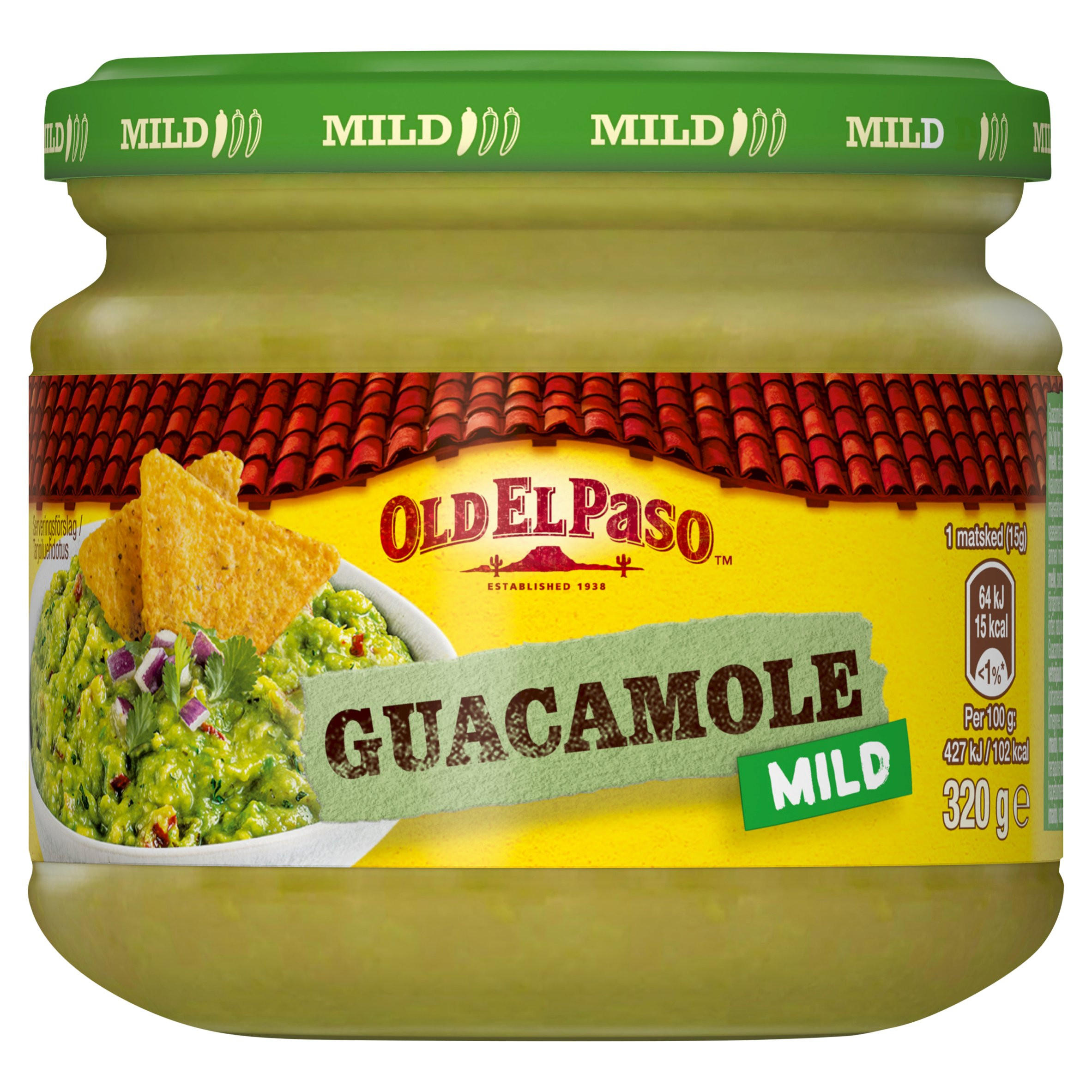 Old El Paso Guacamole Mild 320g