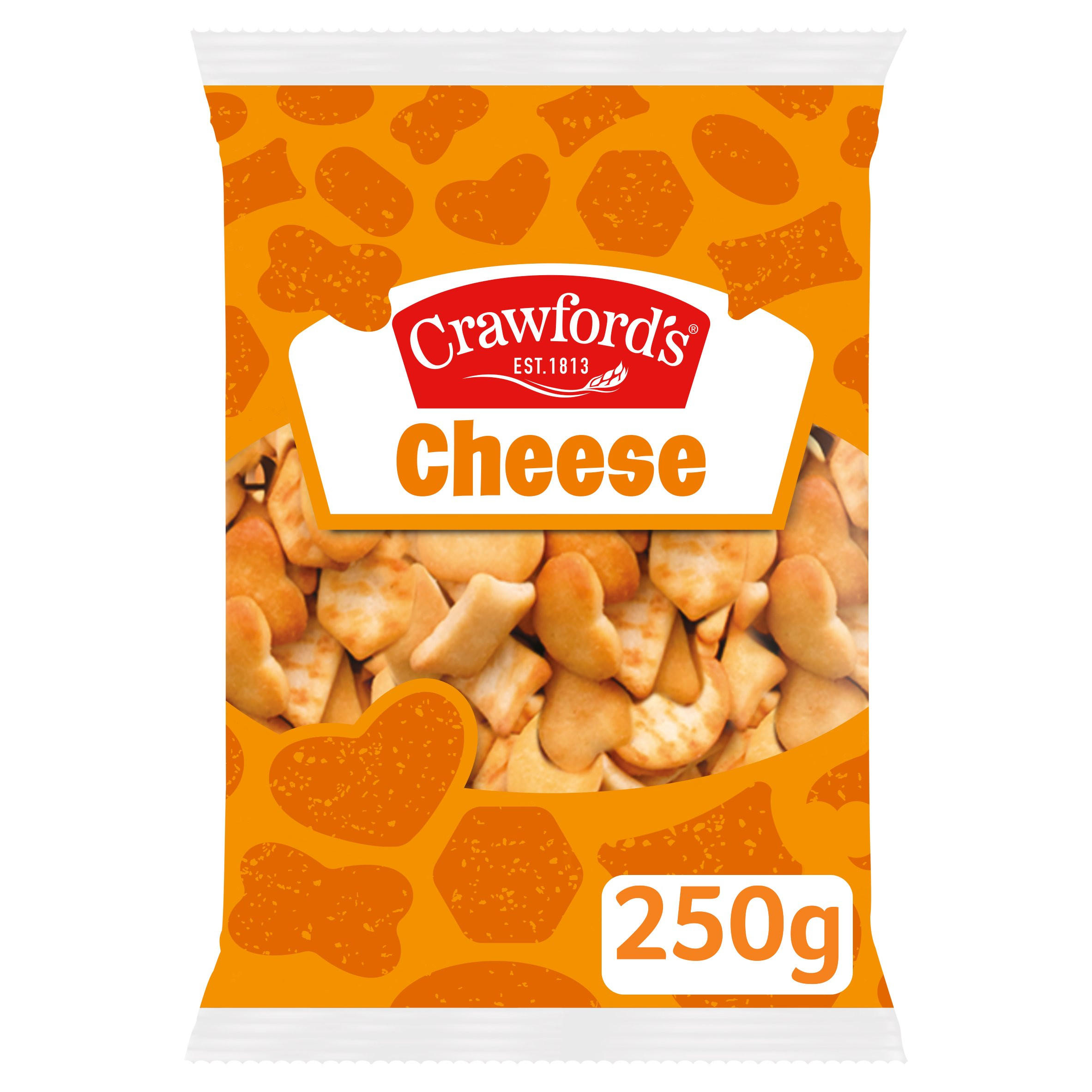 Crawford's Savouries Cheese Baked Snacks 250g