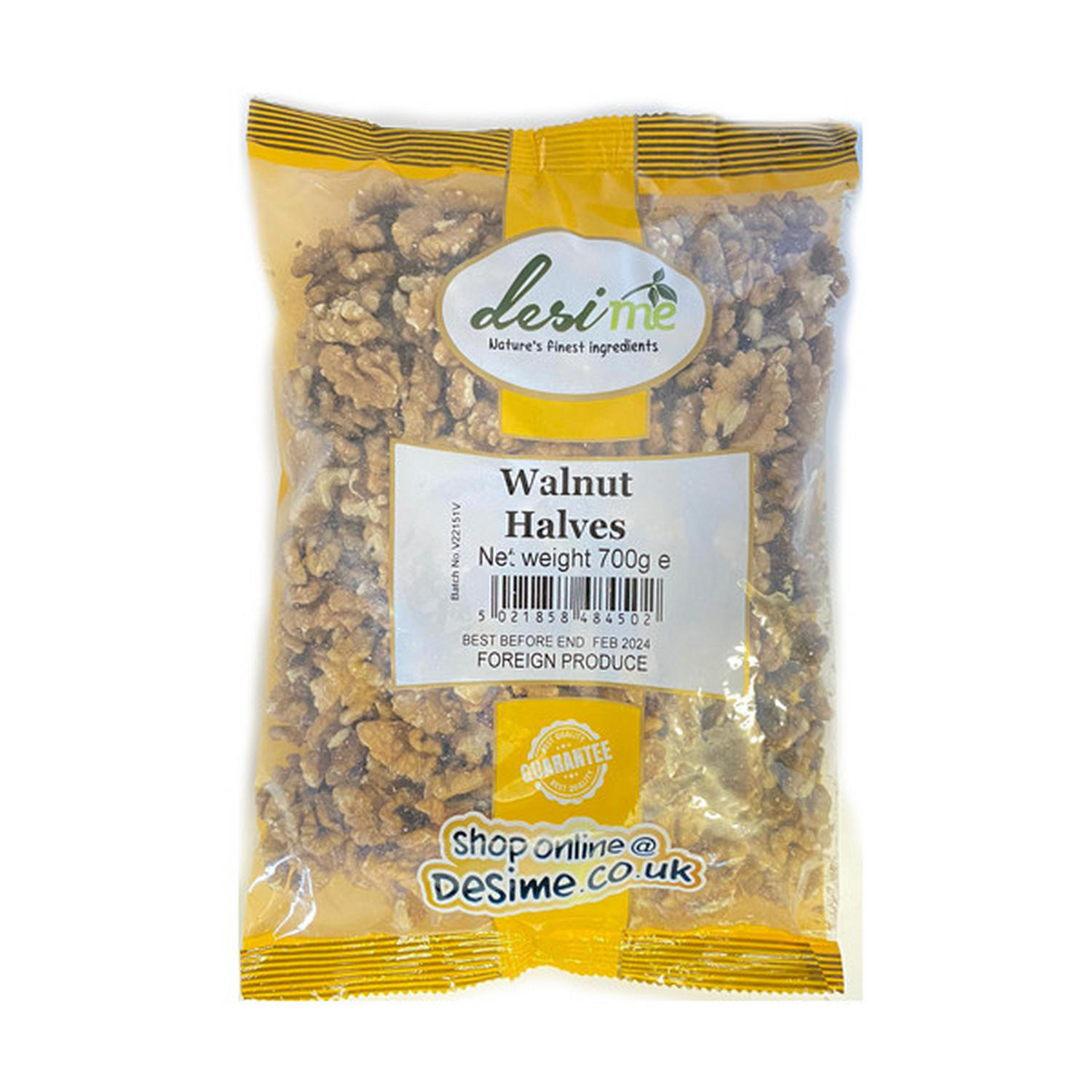 DesiMe Walnuts Halves 700g