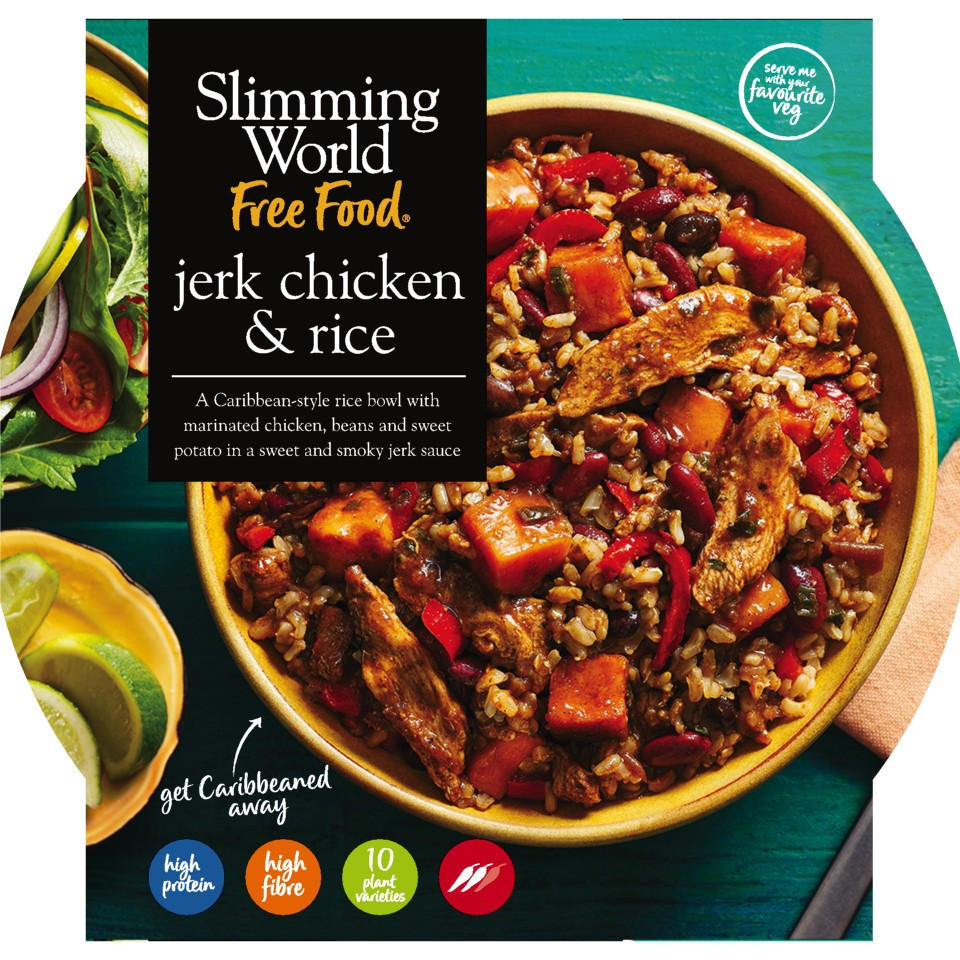 Slimming World Jerk Chicken & Rice 550g