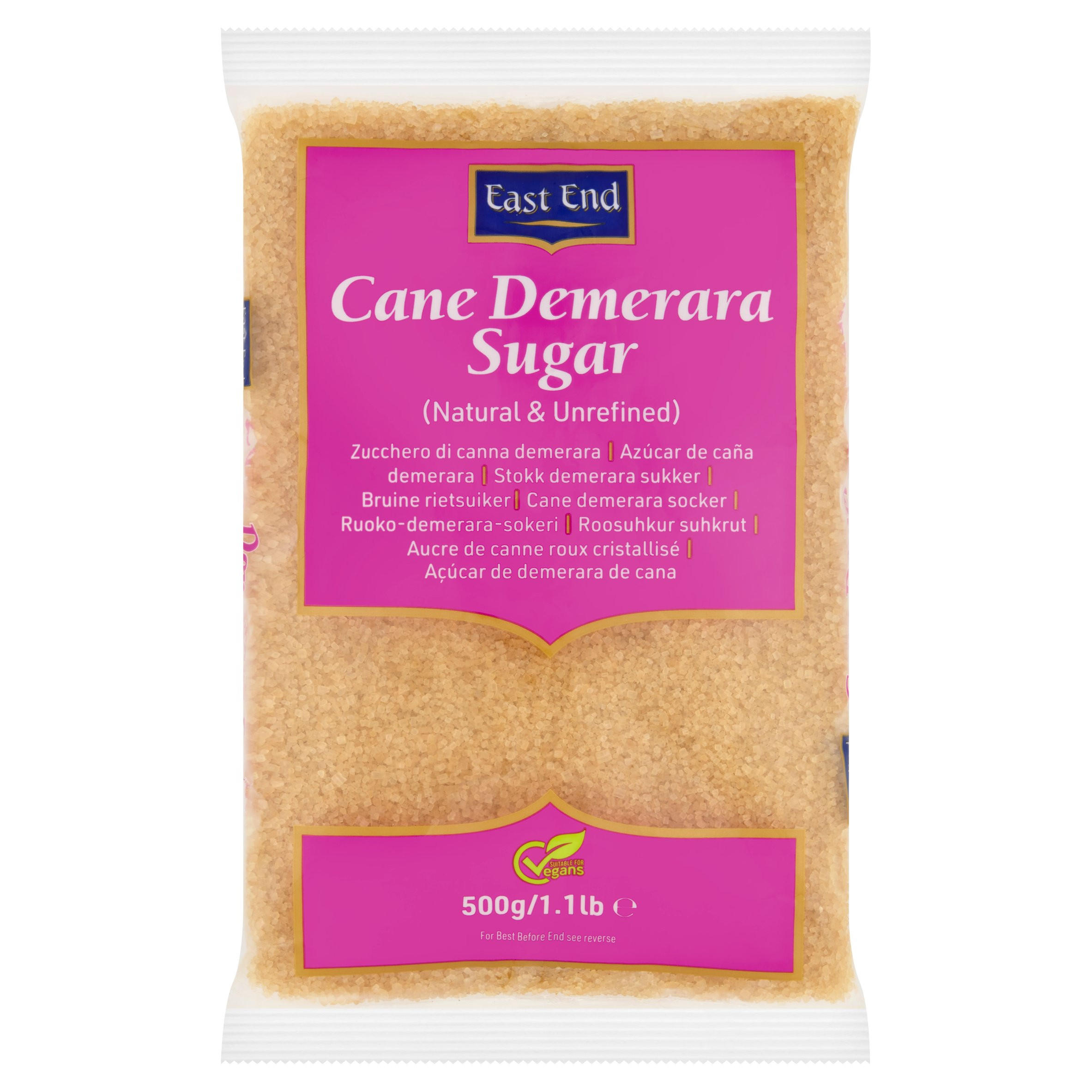 East End Cane Demerara Sugar 500g