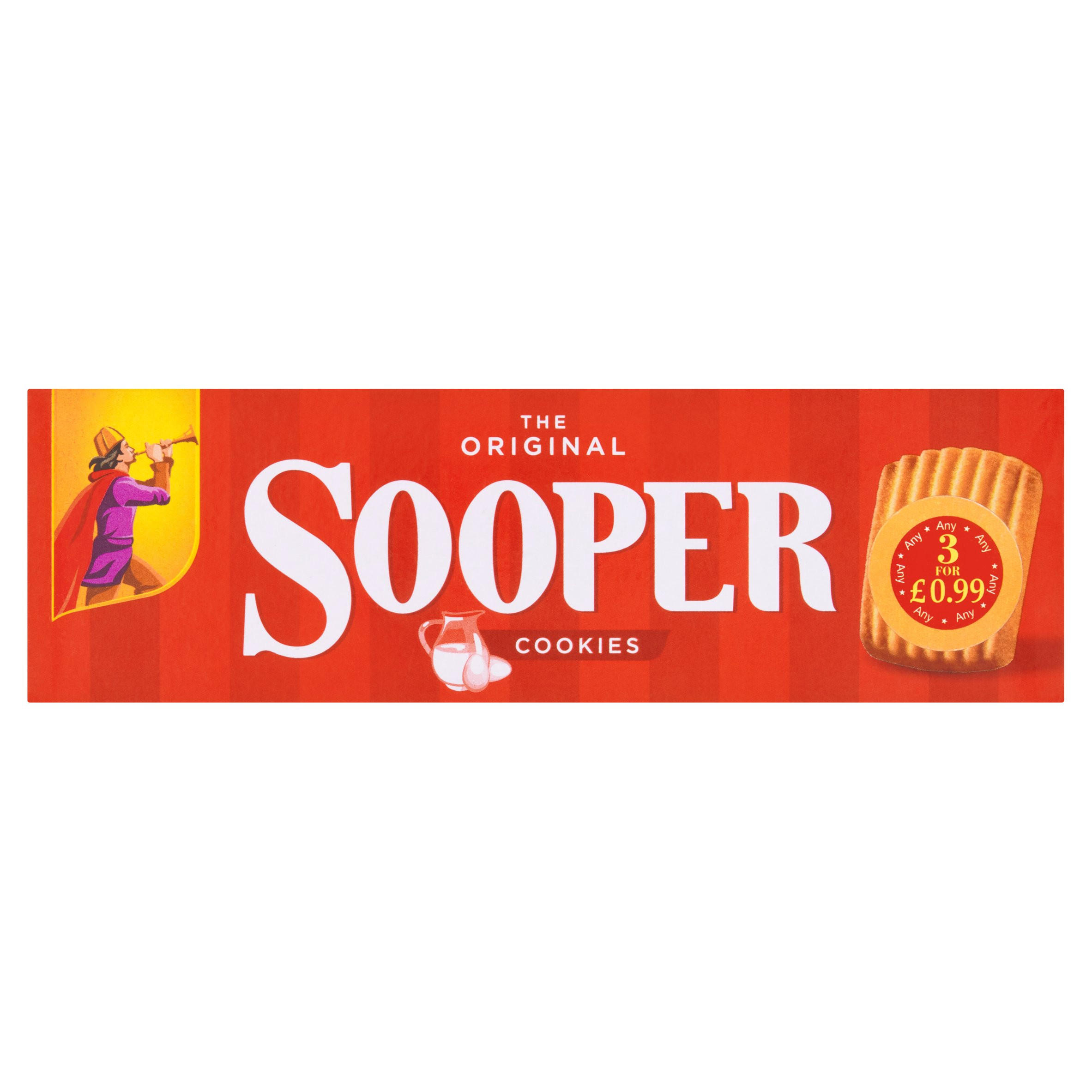 Sooper The Original Cookies 112g