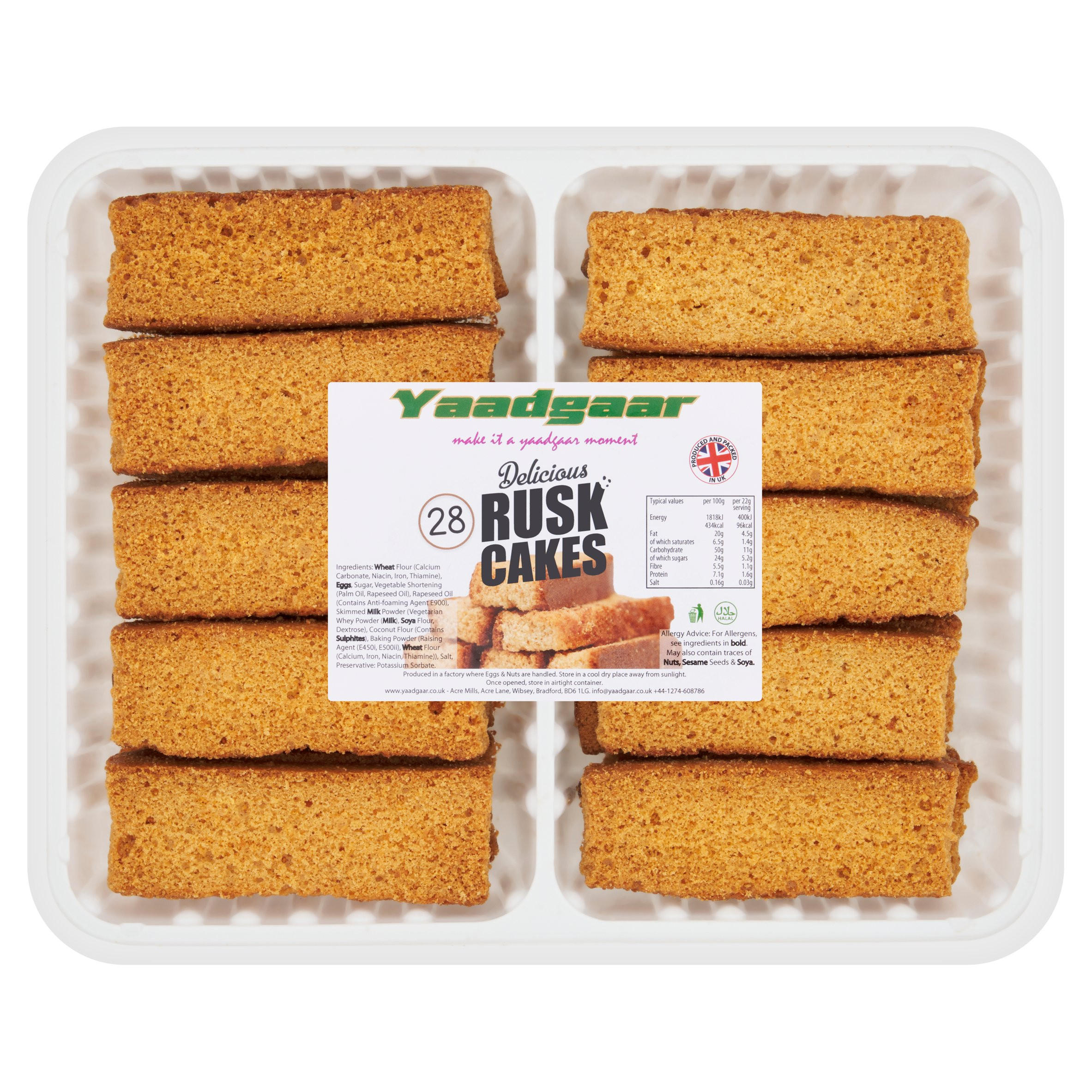 Yaadgaar 28 Delicious Rusk Cakes
