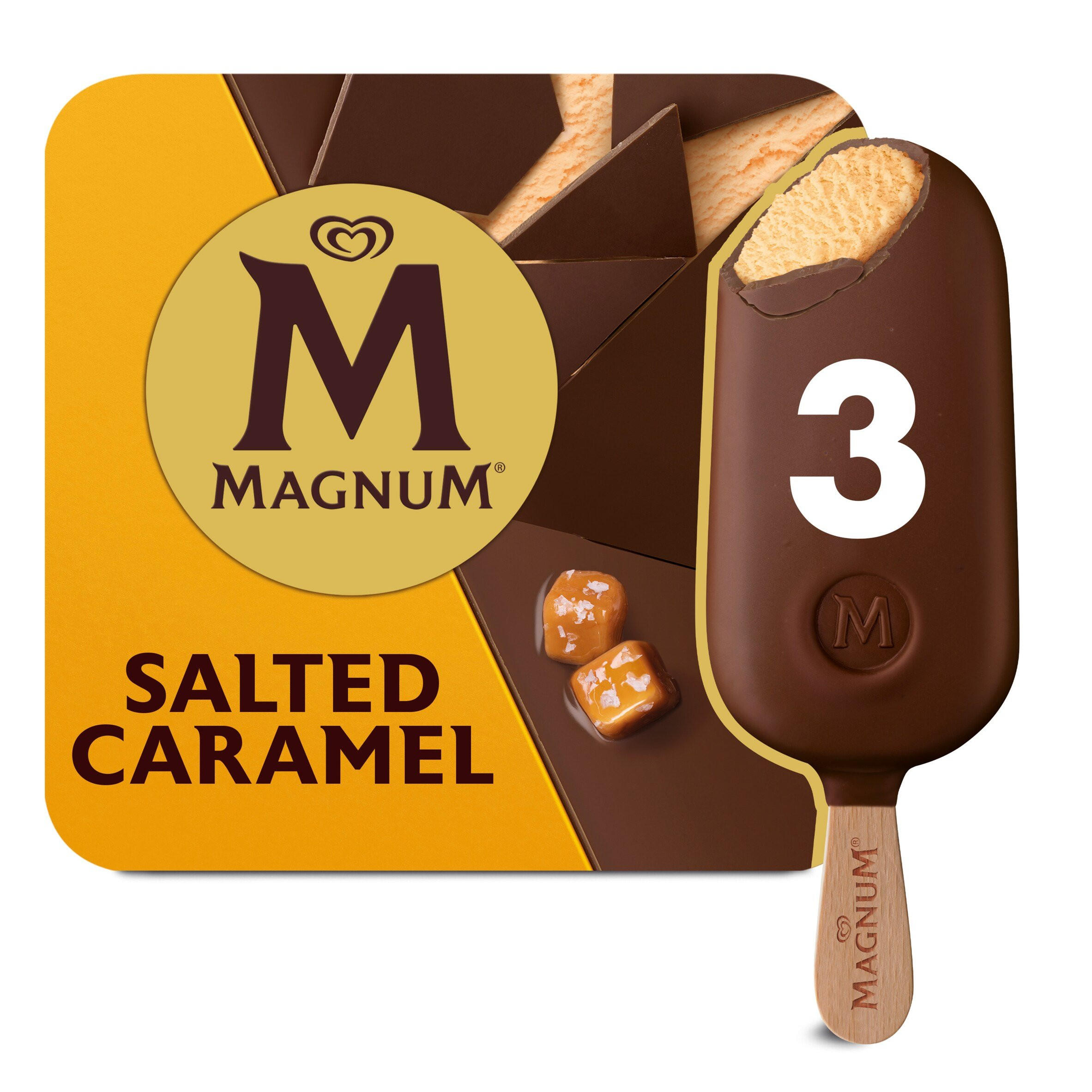 Magnum  Ice Cream Sticks Salted Caramel 3x 100 ml