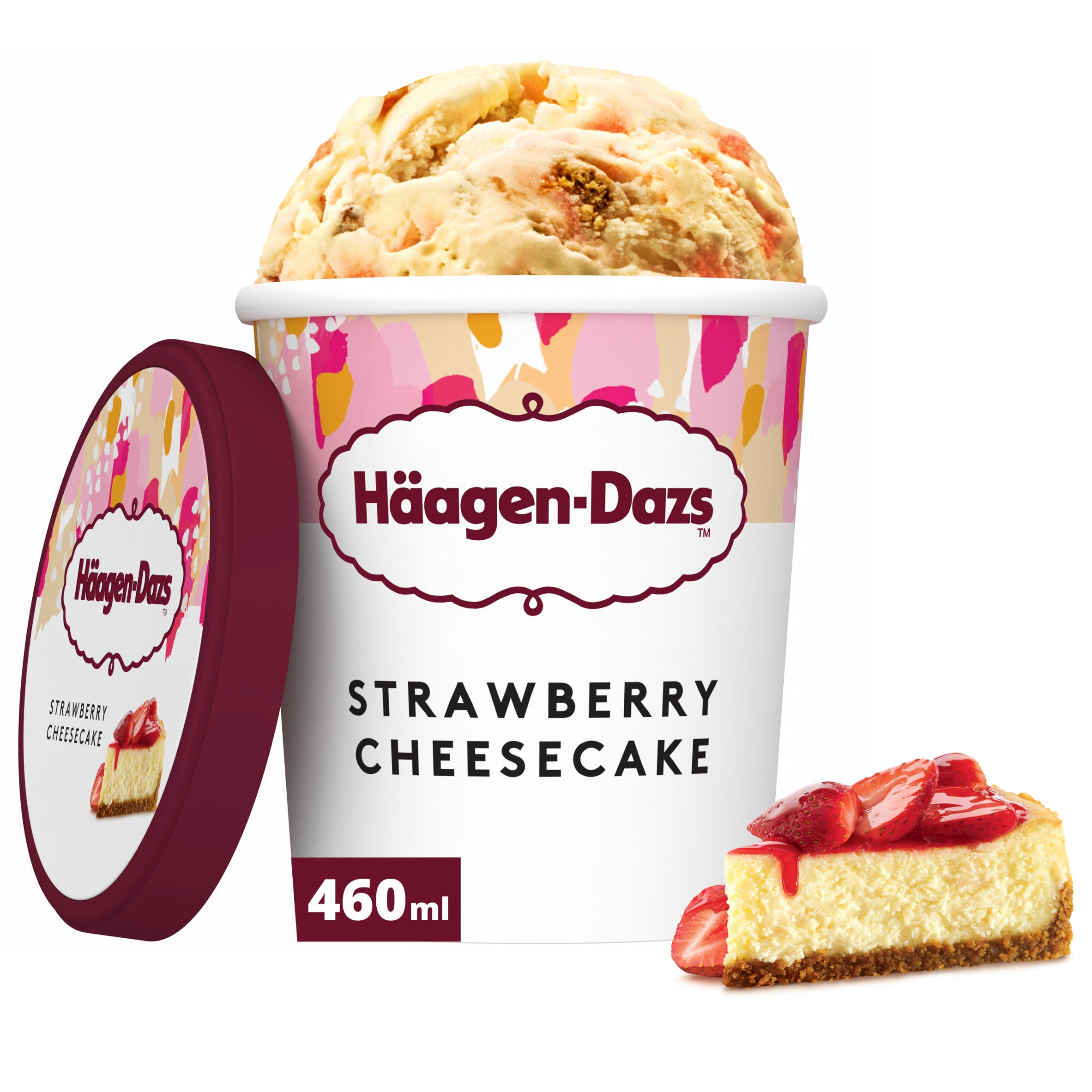Haagen-Dazs Strawberry Cheesecake Ice Cream 460ml