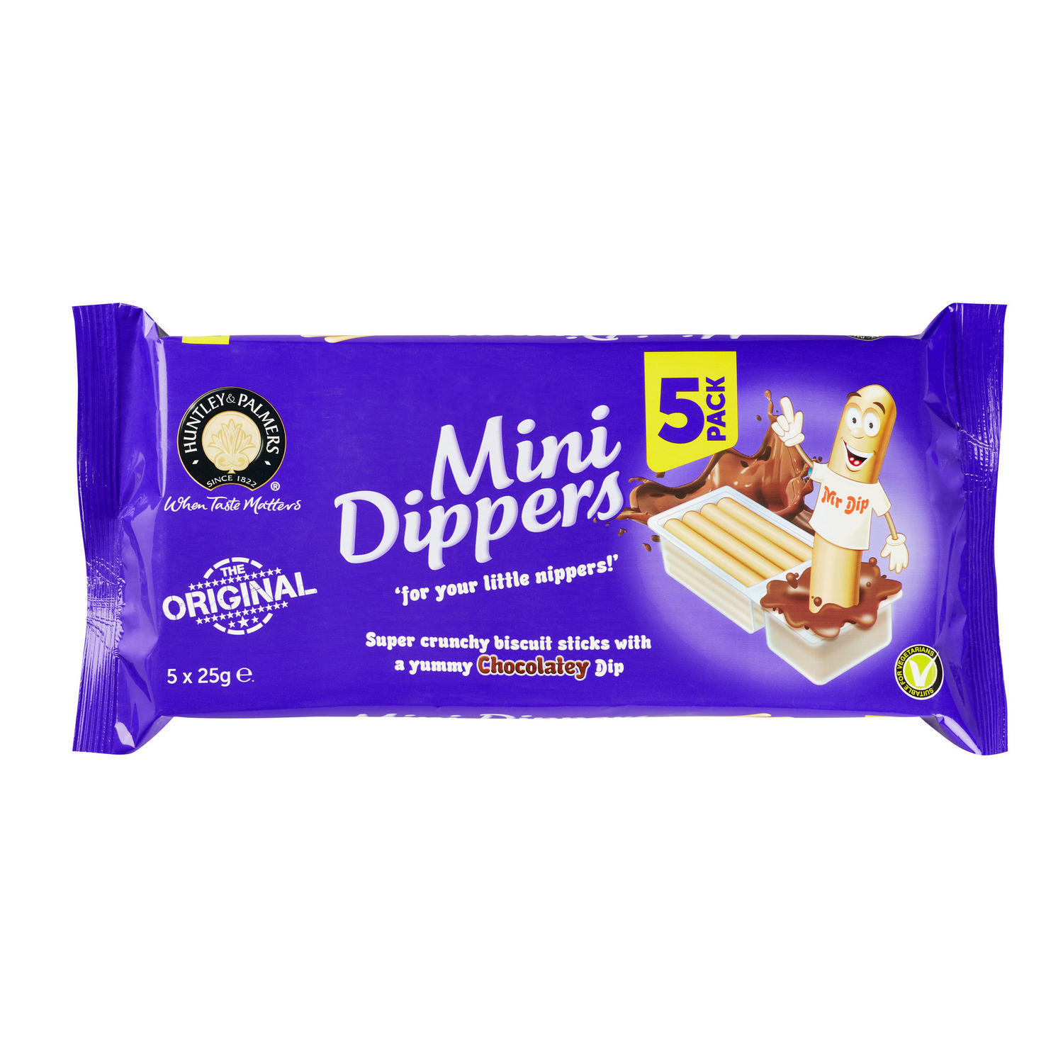 Huntley & Palmers Mini Dippers 5 x 25g