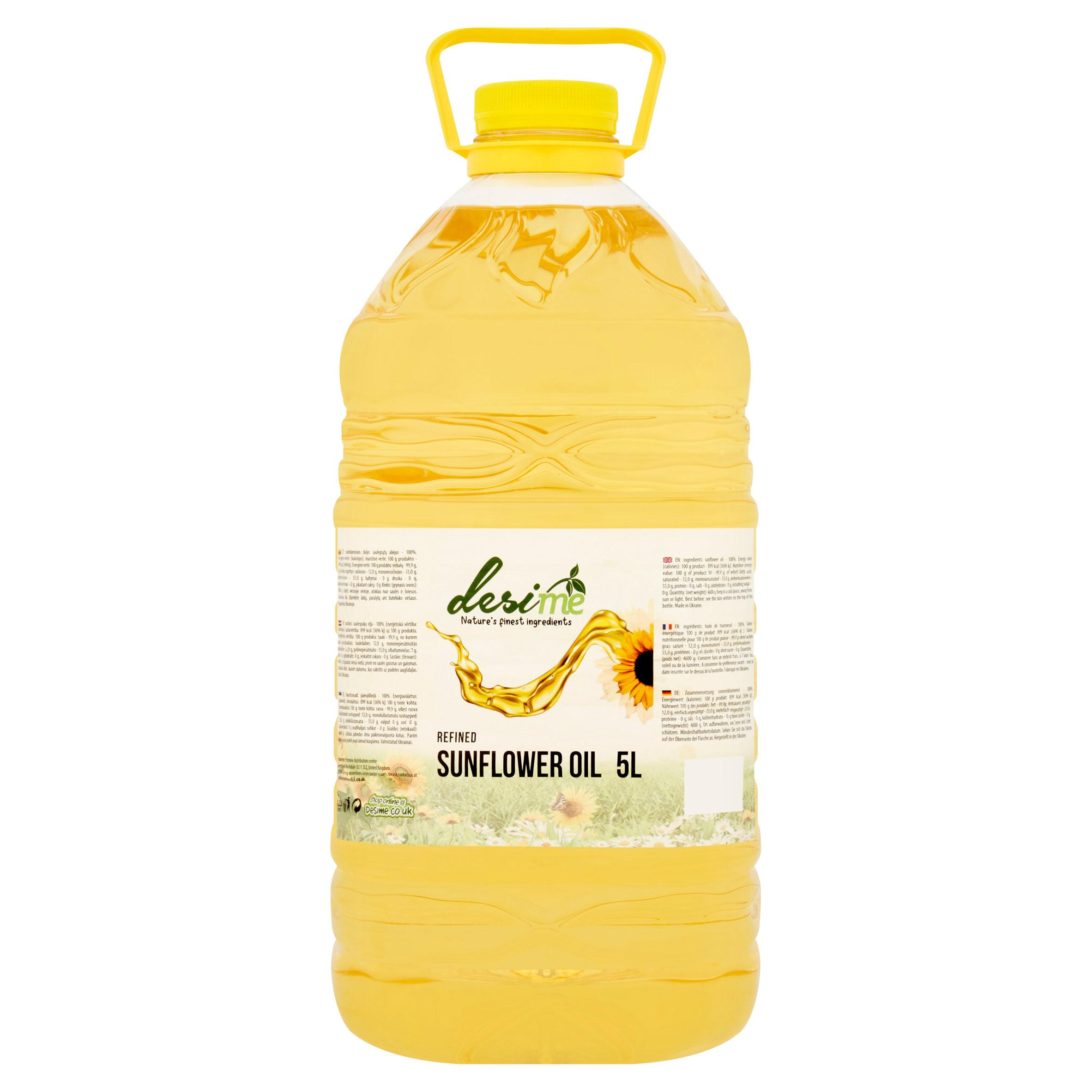 Heera Premium Quality Sunflower Oil 5ltr