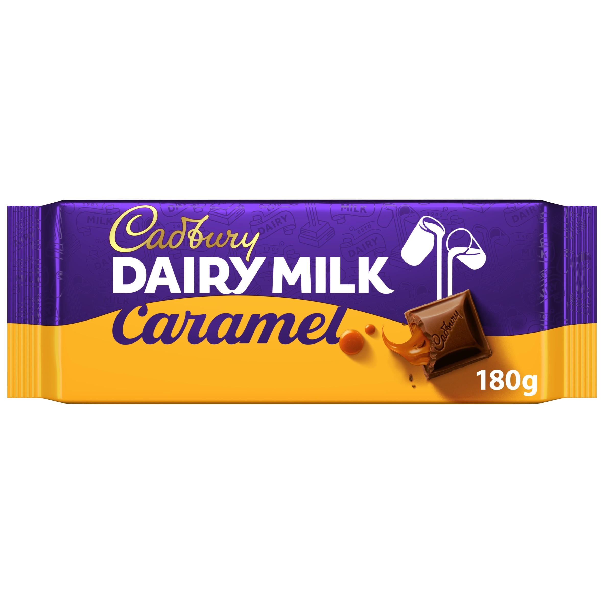 Cadbury Dairy Milk Caramel Chocolate Bar 180 g