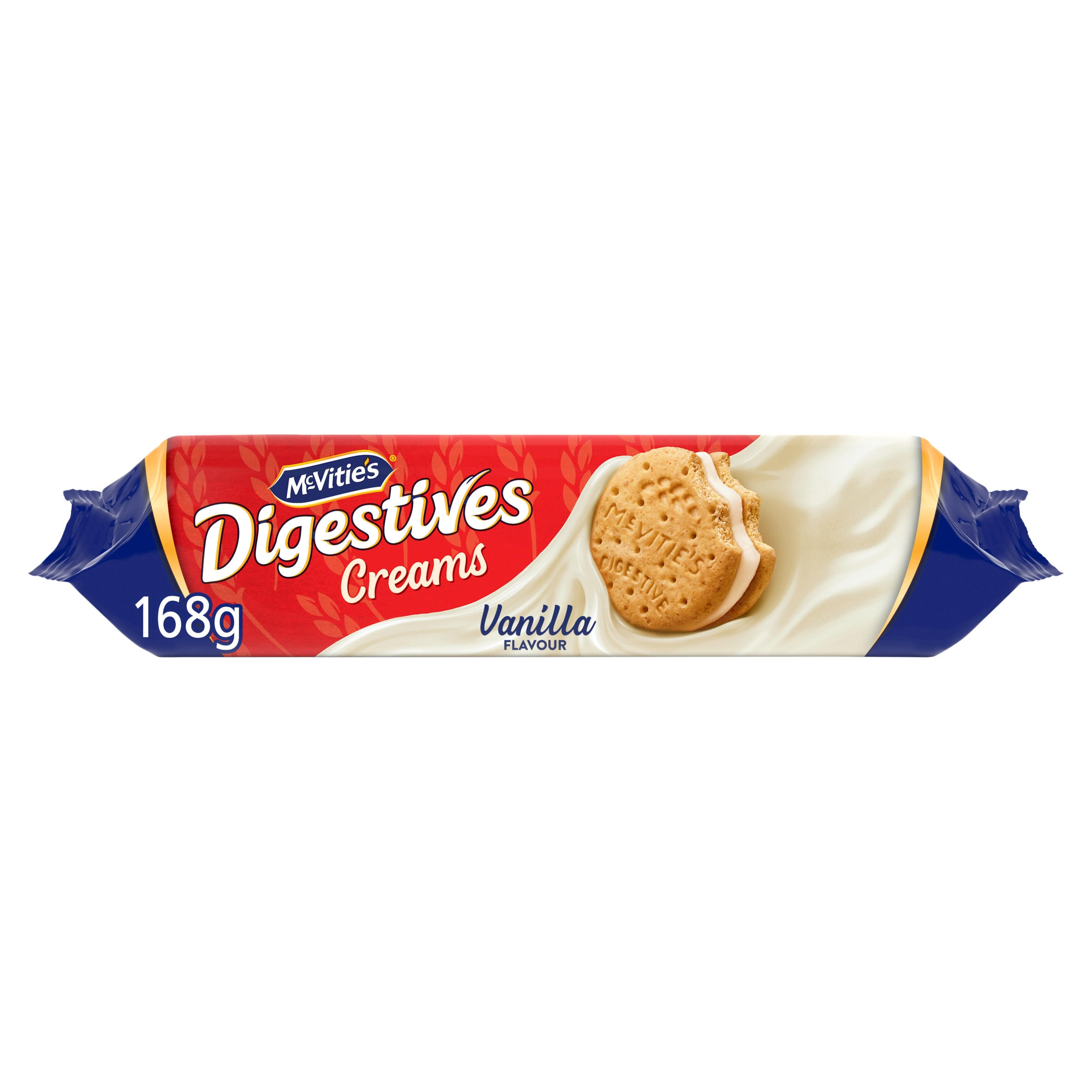 McVitie's Digestives Vanilla Creams Biscuits 168g